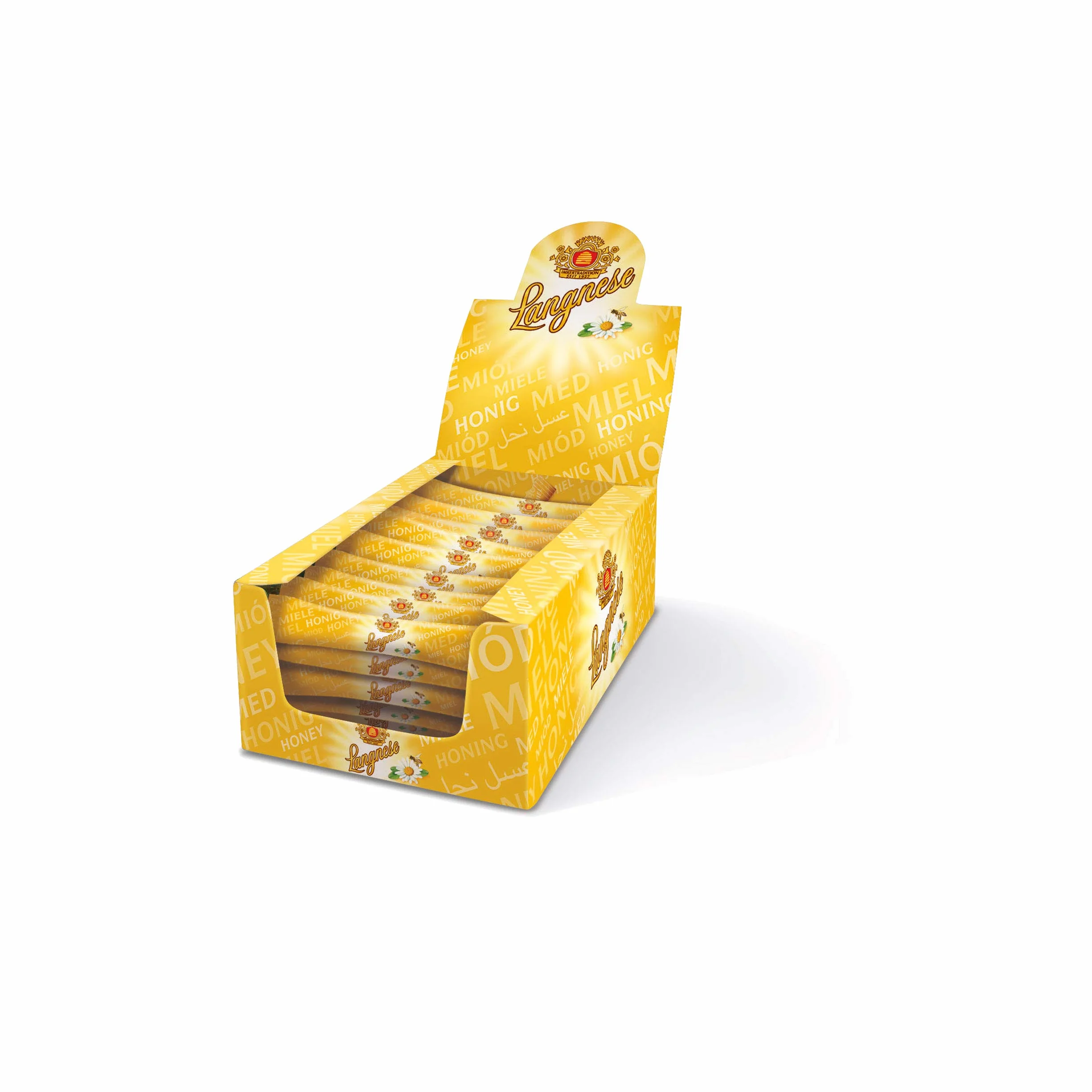 Langnese Miko Honey Sticks, 8 g/D-530 Karton 80 folii