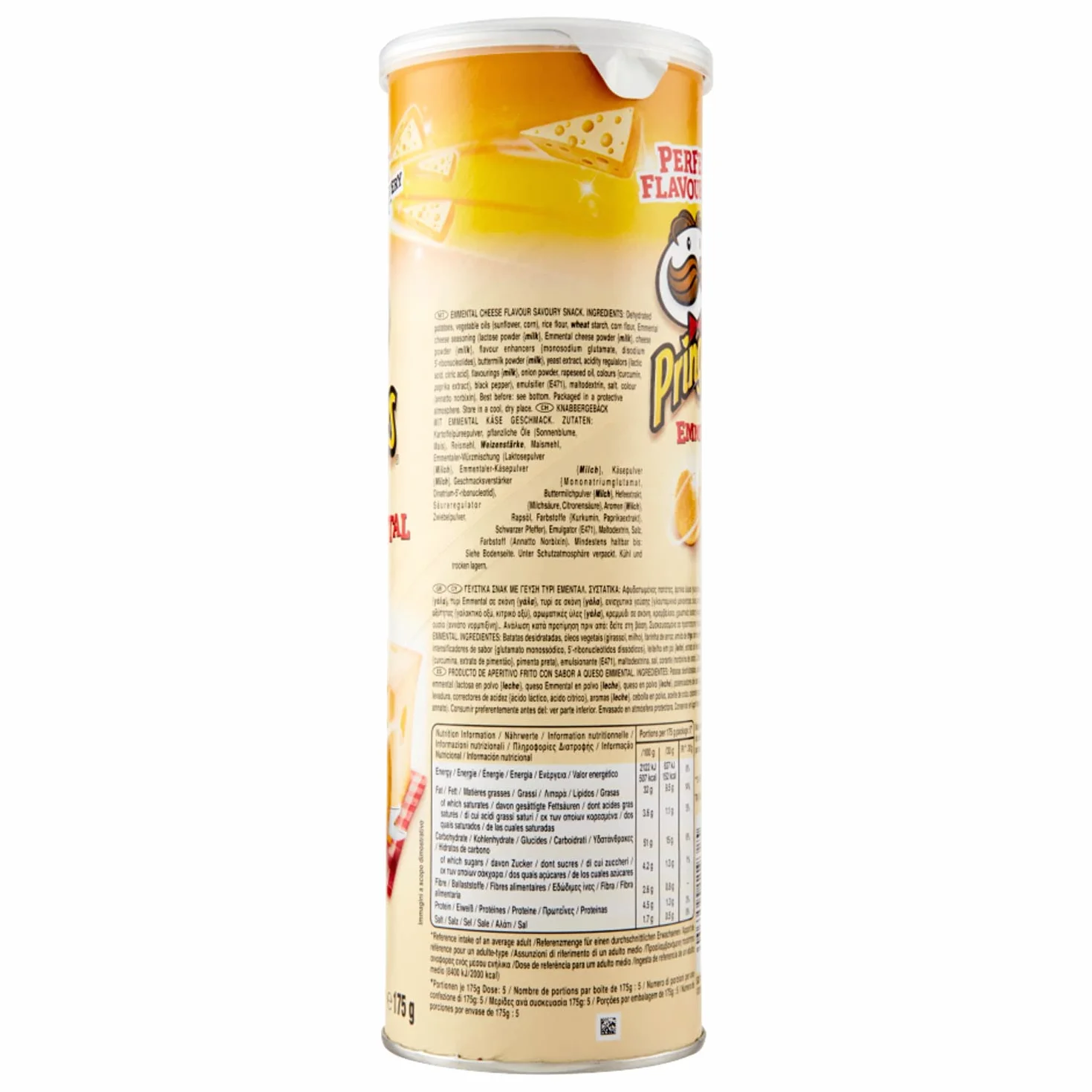 Pringles Emmental 175 g chipsy przekąski