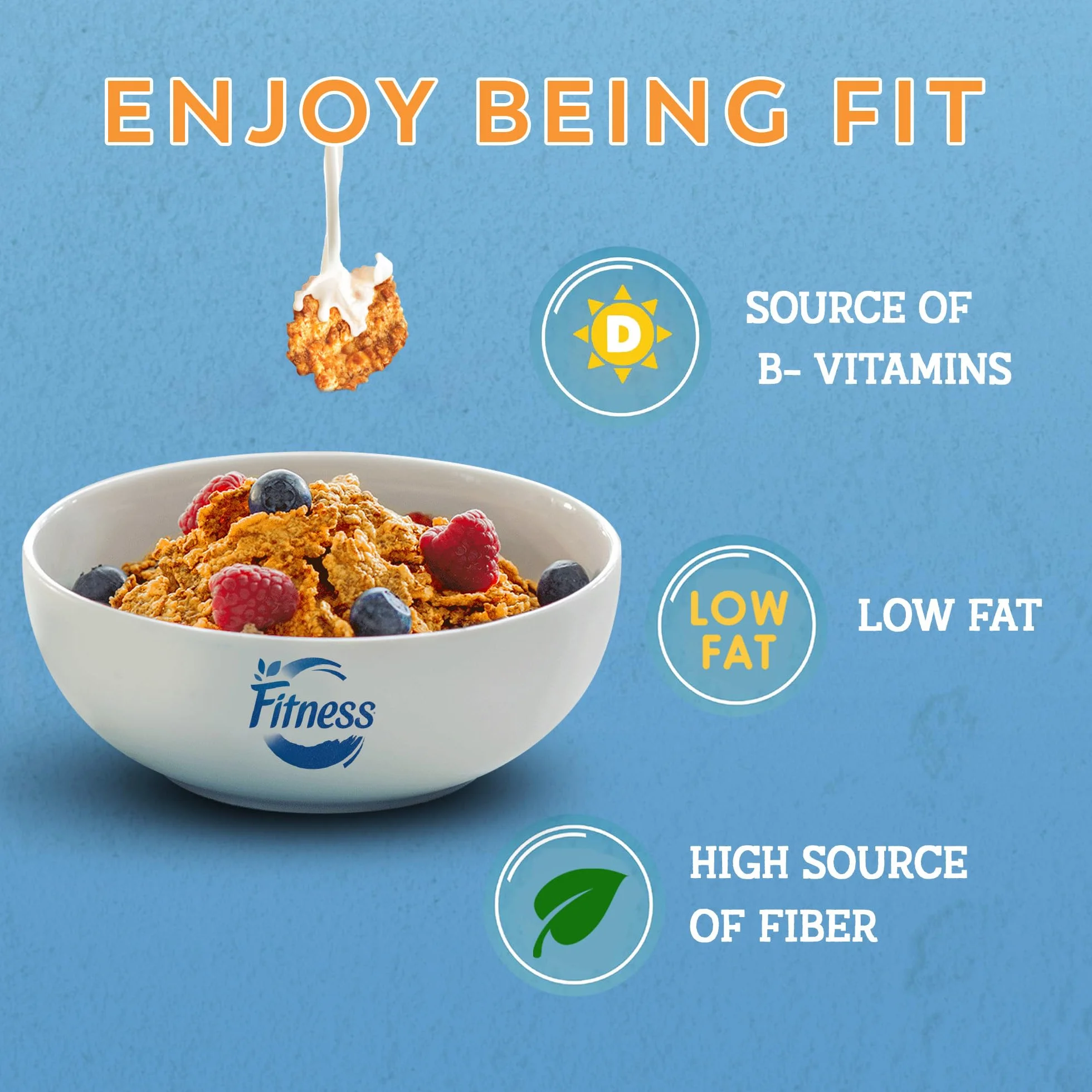 Nestlé Fitness pełnoziarnisty – 375 g
