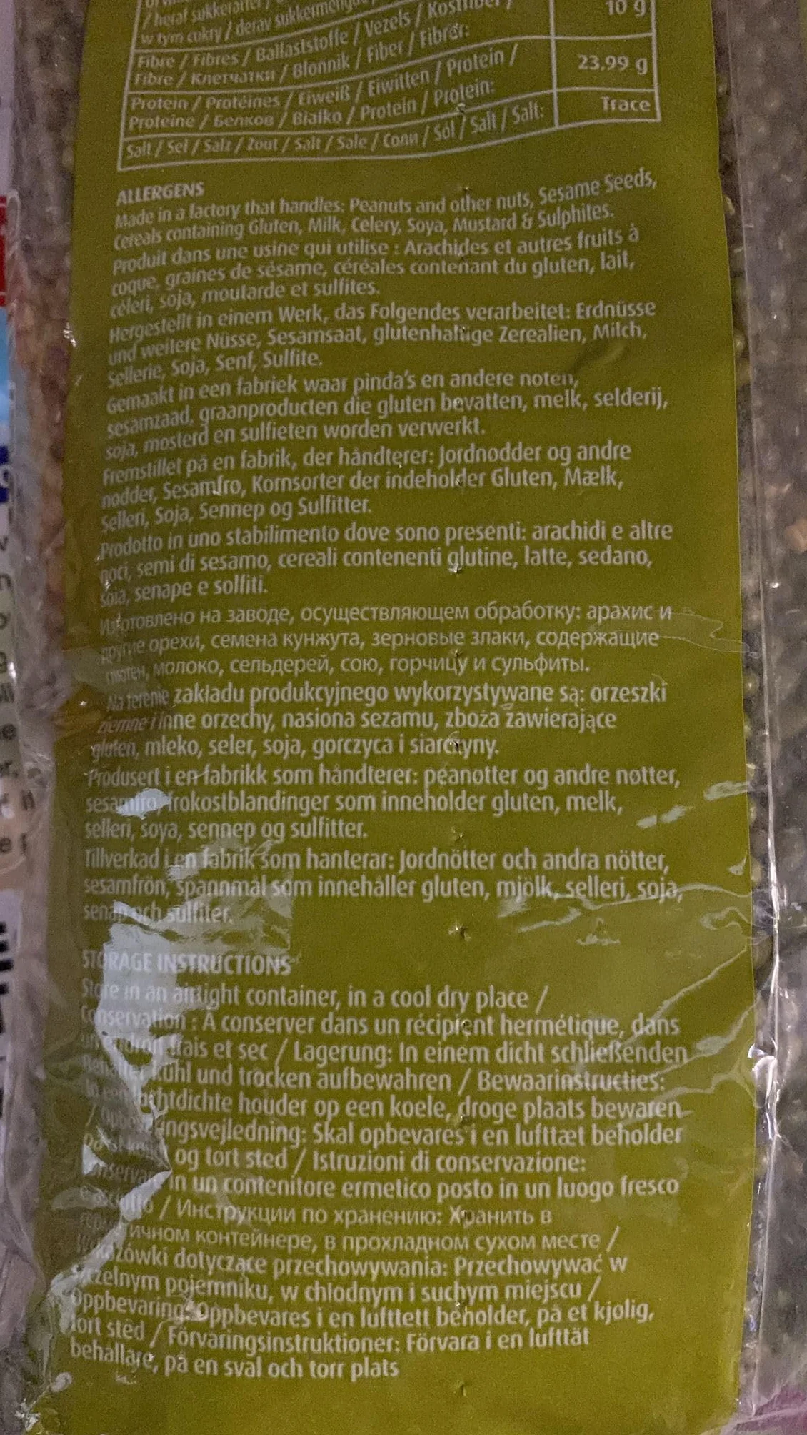 TRS Mung (Moong) dal żółty - żółta fasola - Split Mung Bean - 500 g - 2 kg (500 g)