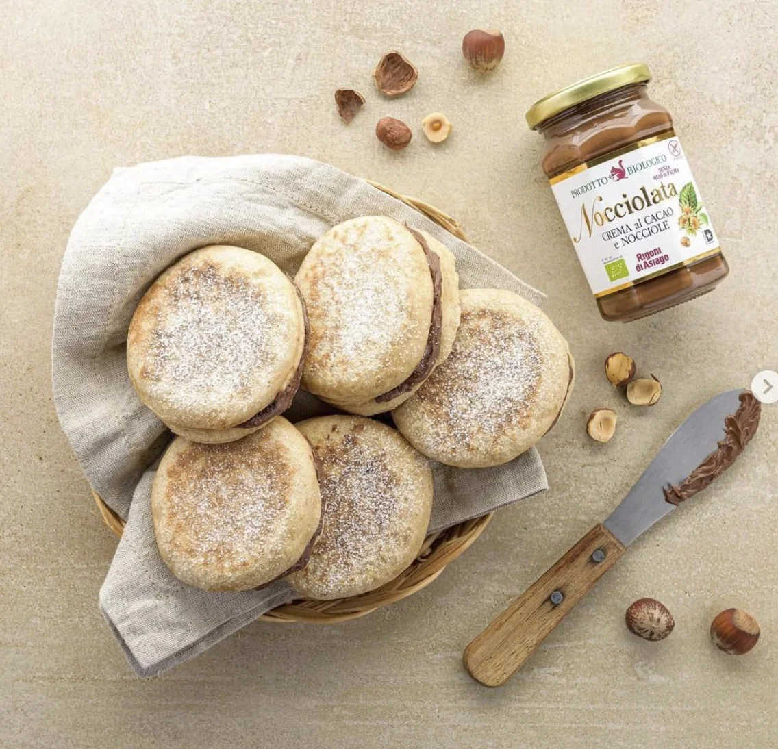Nocciolata BIO 250gr Rigoni krem orzechowy