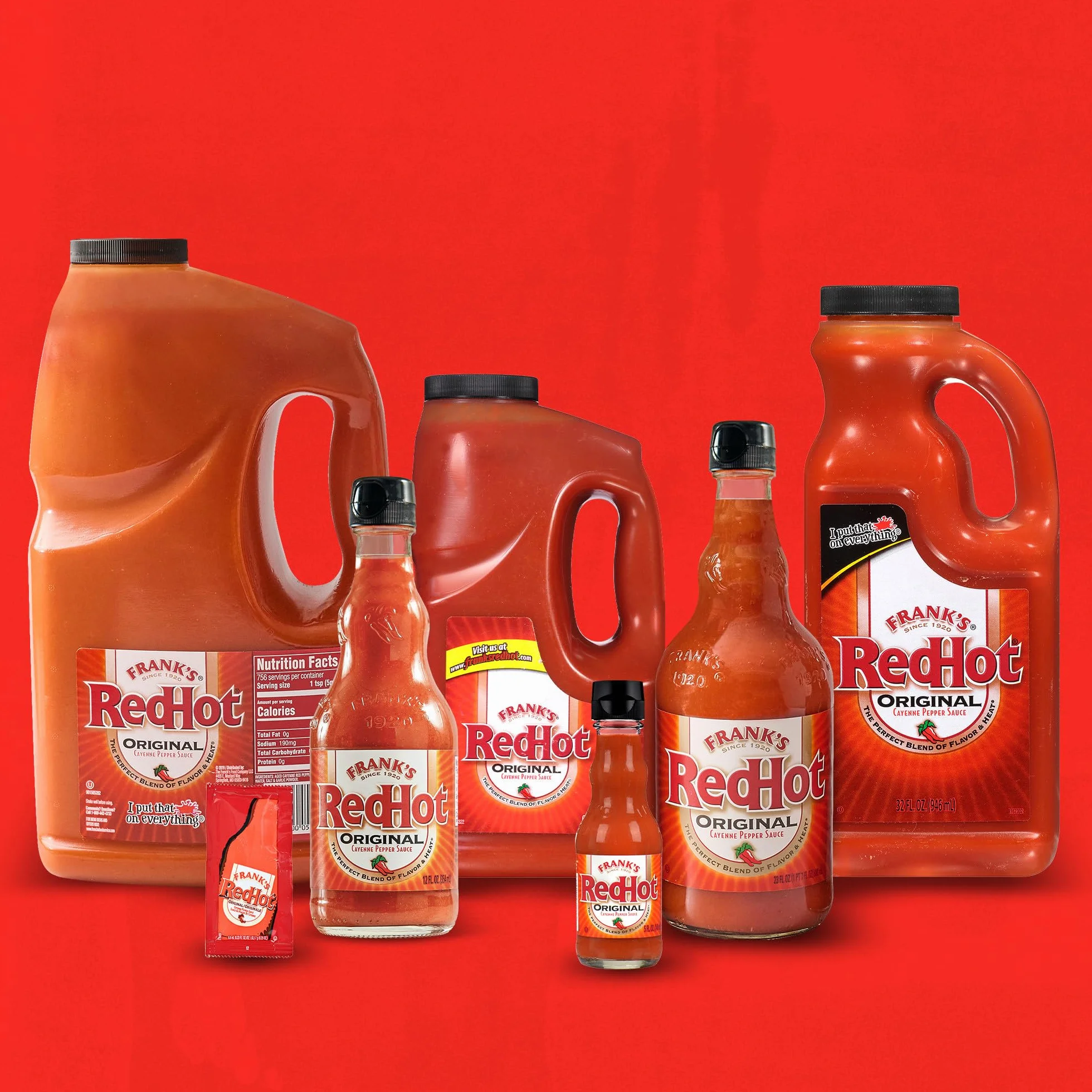 Fran's Redhot Cayenne Pepper Original Hot Sos 946 ml