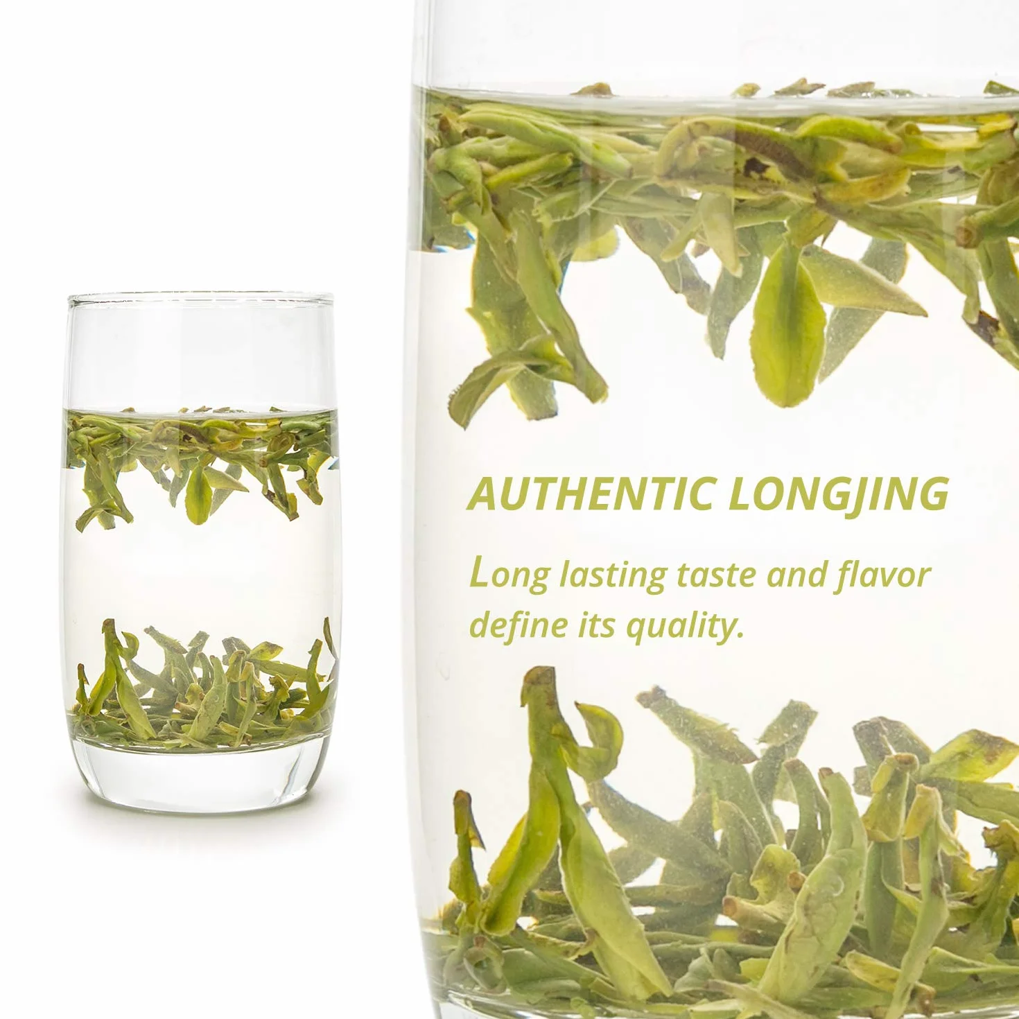 Oriarm Dragon Well Chiński Zielona Herbata 100g - Xihu Longjing Green Tea Loose Leaf Mingqian Special Grade