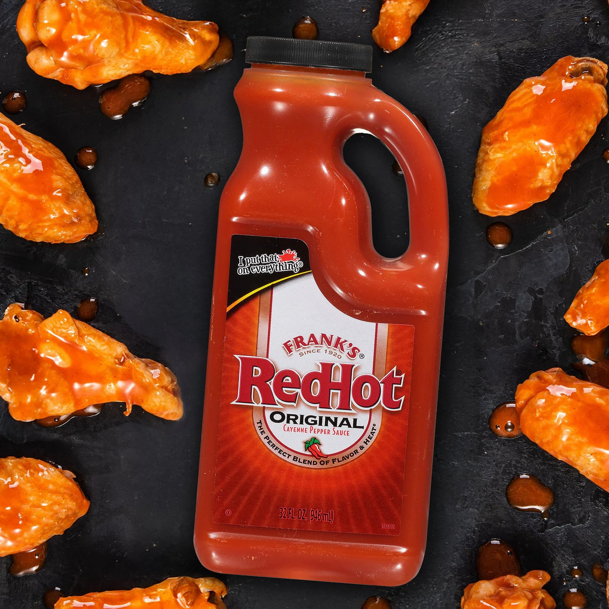 Fran's Redhot Cayenne Pepper Original Hot Sos 946 ml