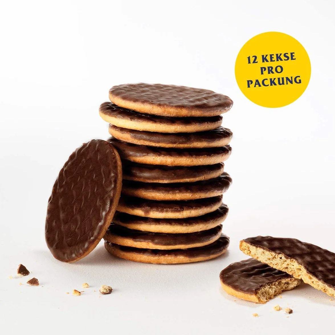 McVitie's Herbatniki Digestive z ciemną czekoladą 300g