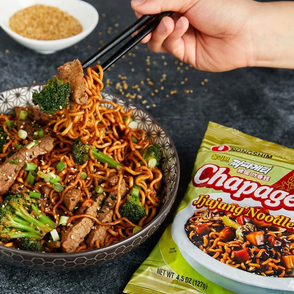 Nong Shim Makaron Błyskawiczny Chapaghetti 140 g 20 Sztuk