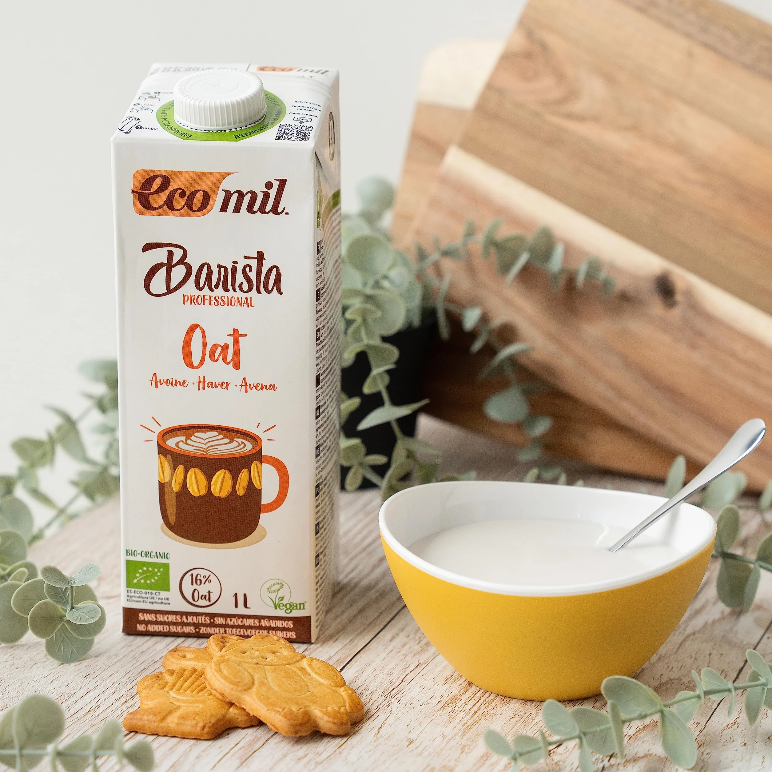ECOMIL Napój owsiany dla baristów (1l) - BIO