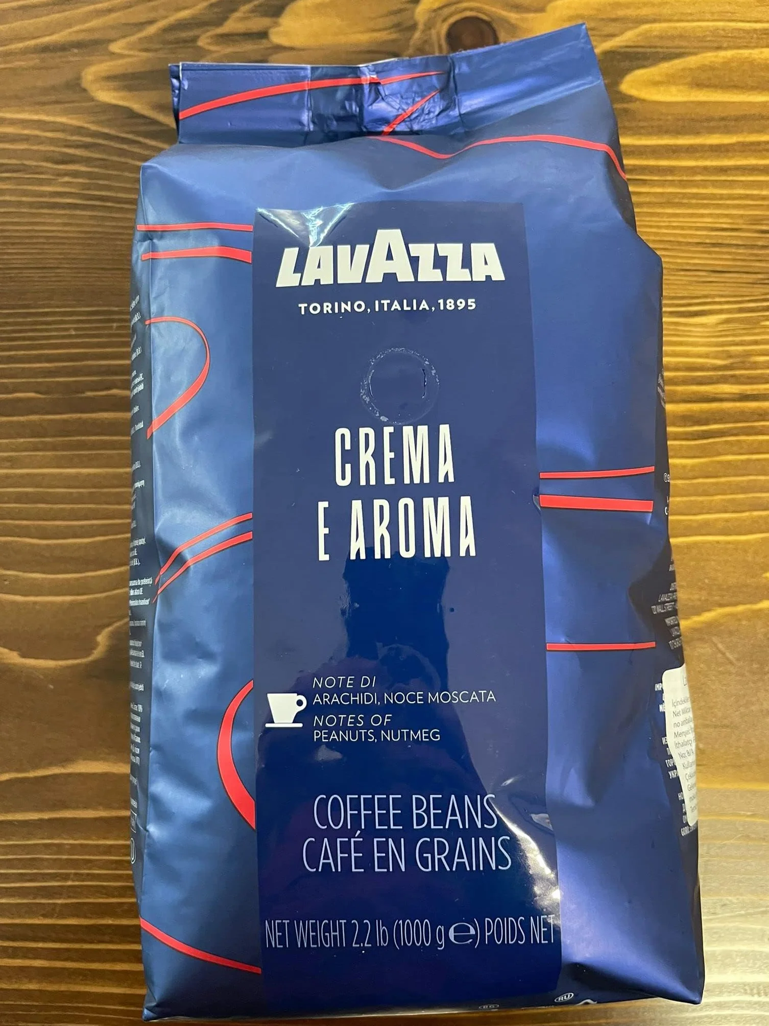 Lavazza Crema Aroma (Blue) Kawa Ziarnista, 1 kg