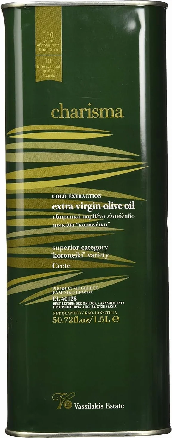 Charisma Grekisk extra jungfruolja från Kreta 1,5L