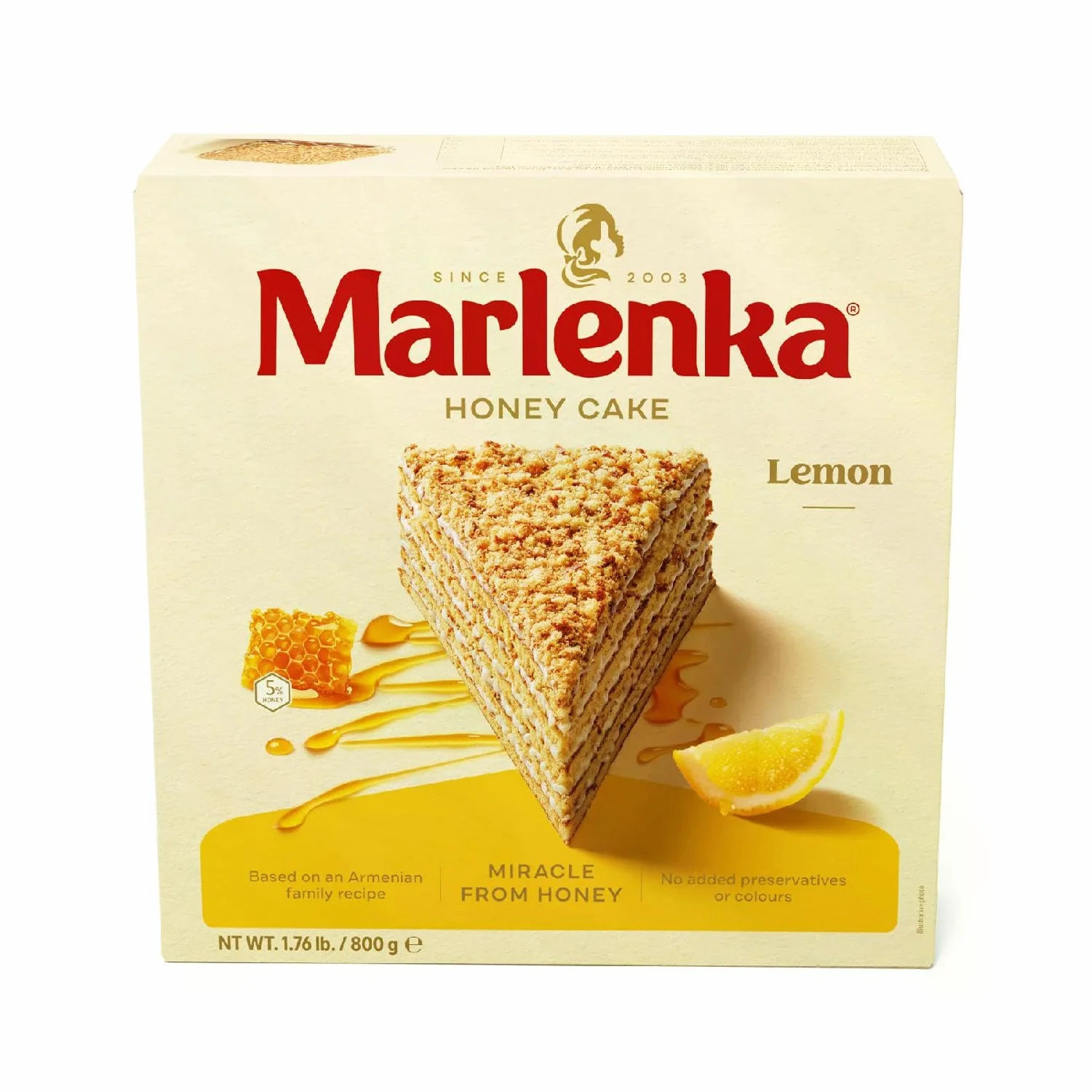 MARLENKA® ciasto miodowe MIX 3+1 4x800g