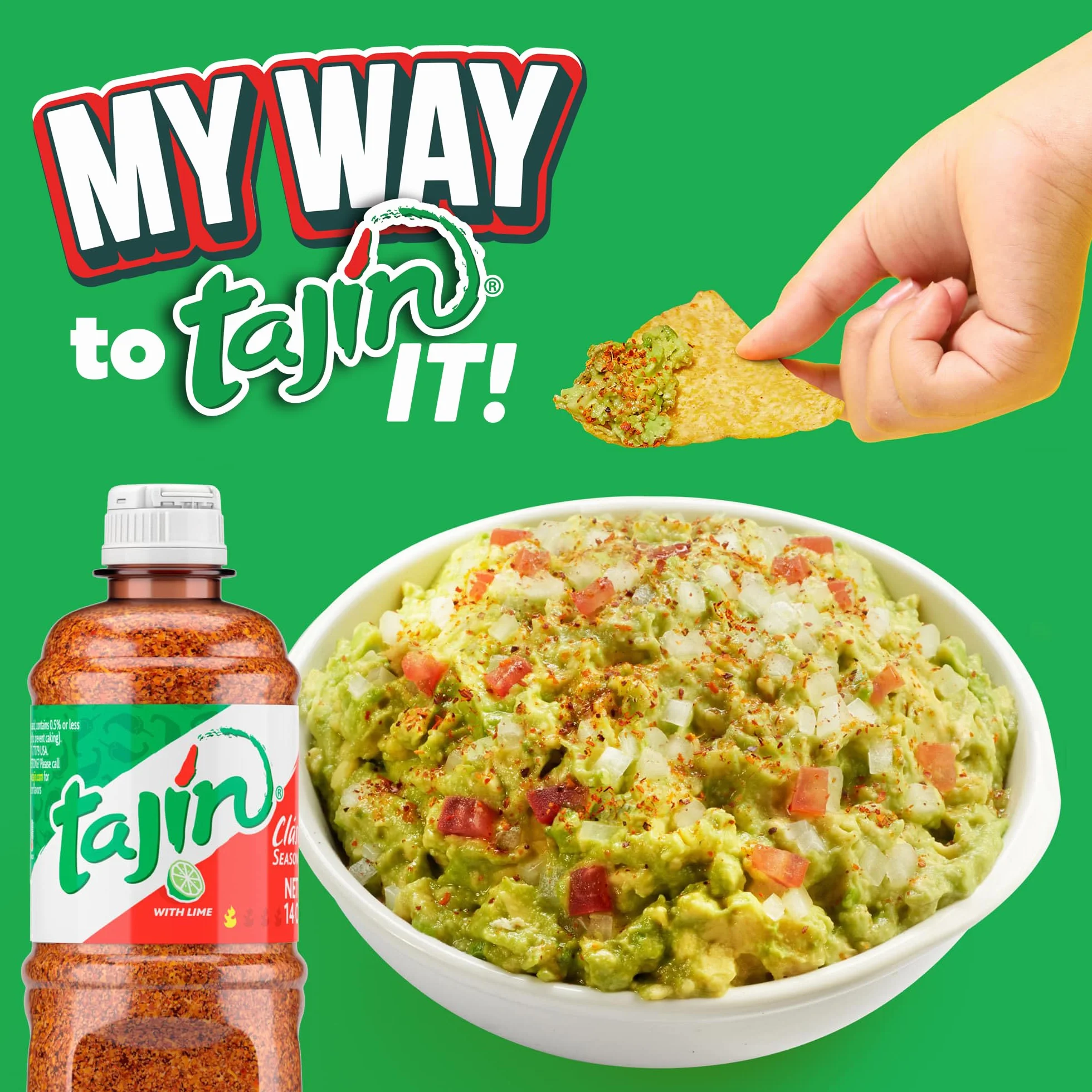 Tajin Przyprawa do owoców i przekąsek, 14oz