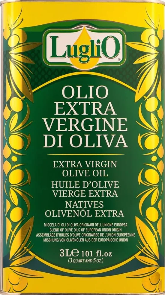 Olio Luglio Oliwa z Oliwek z Pierwszego Tłoczenia 3 litry Kanister