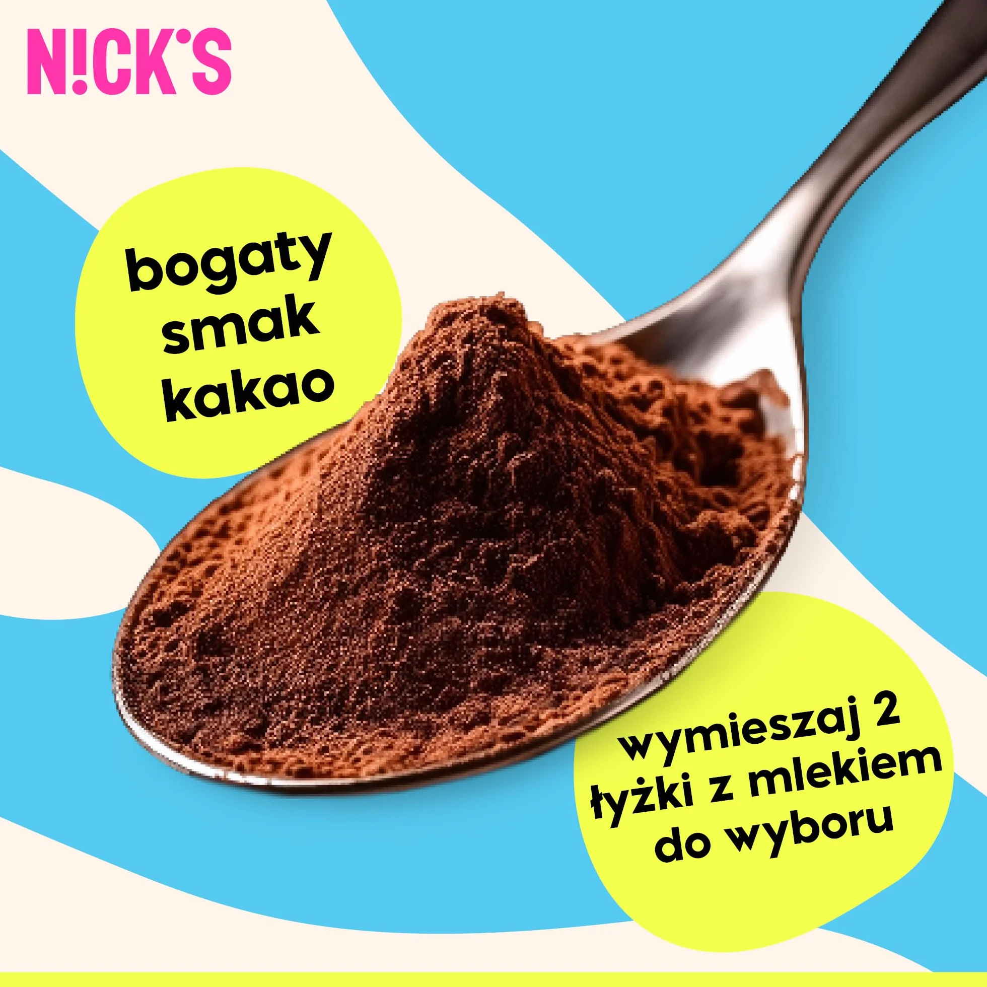 NICKS Chocolate drink, Gorąca czekolada bez dodatku cukru, wysokiej jakości kakaowa czekolada do picia keto, wegańska, bezglutenowa (250 g x 1 sztuki)