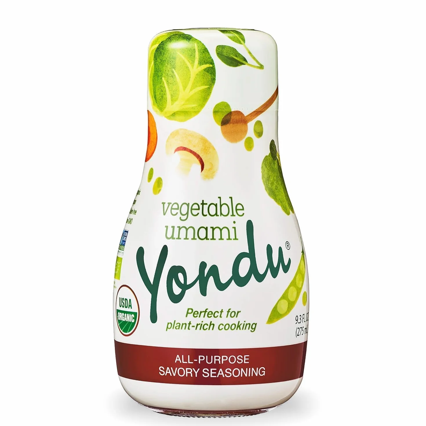 Yondu Warzywo Umami 275 ml – wysokiej jakości sos przyprawowy na bazie roślin, uniwersalny, natychmiastowe wzmocnienie smaku, lepszy niż sos rybny, sos sojowy, bulion