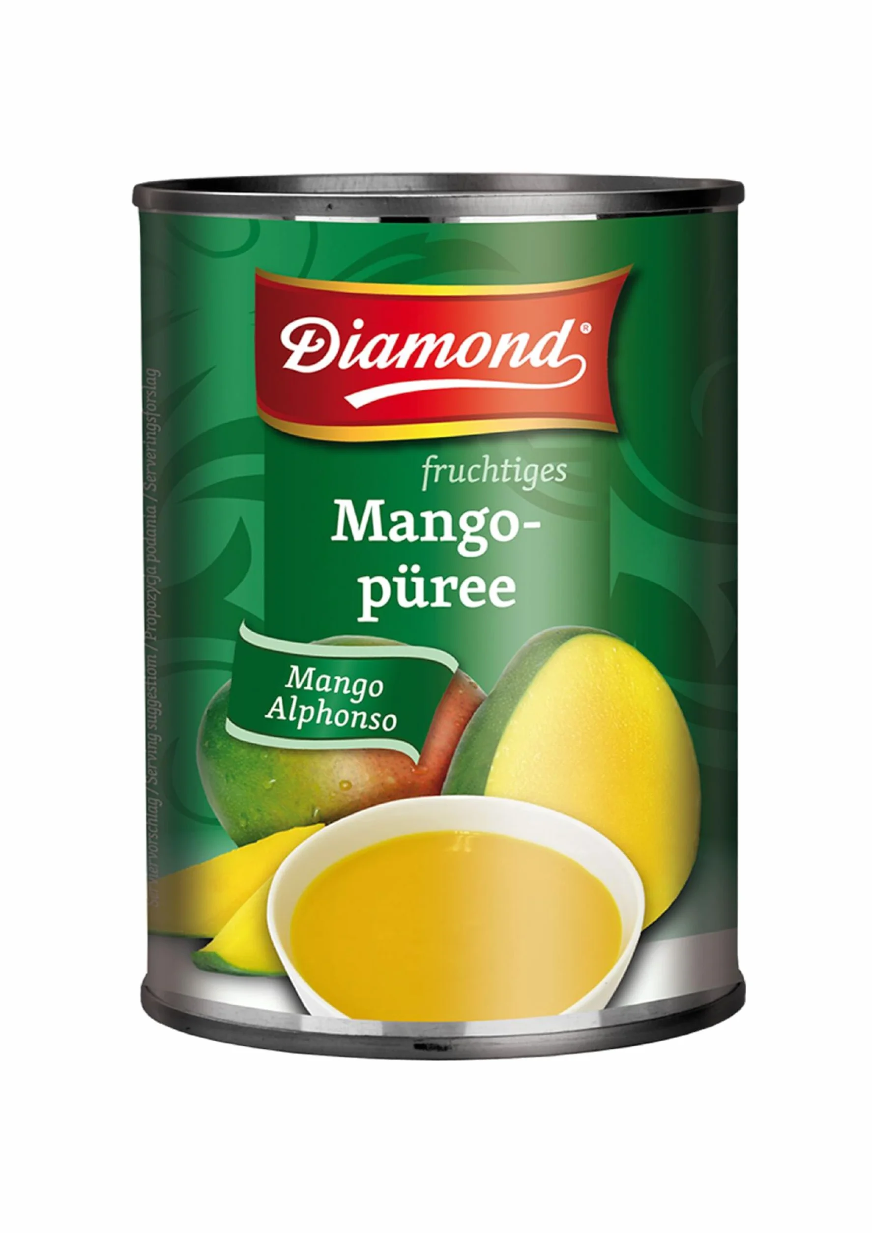 DIAMOND Przecier mango, delikatne puree z mango Alphonso, konserwa owocowa w puszce – 1 x 850 g