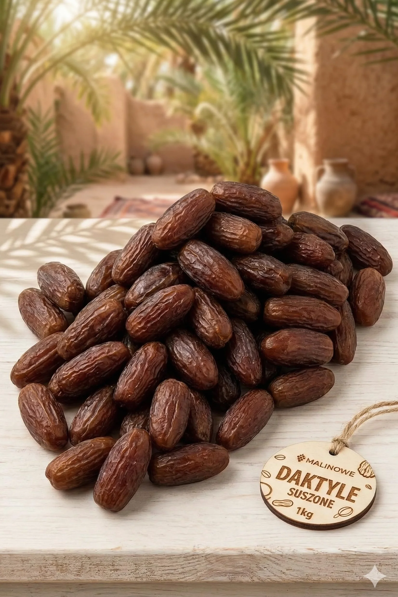 Malinowe DAKTYLE SUSZONE 3x1kg Zestaw Bez Pestek Wyjątkowy Smak
