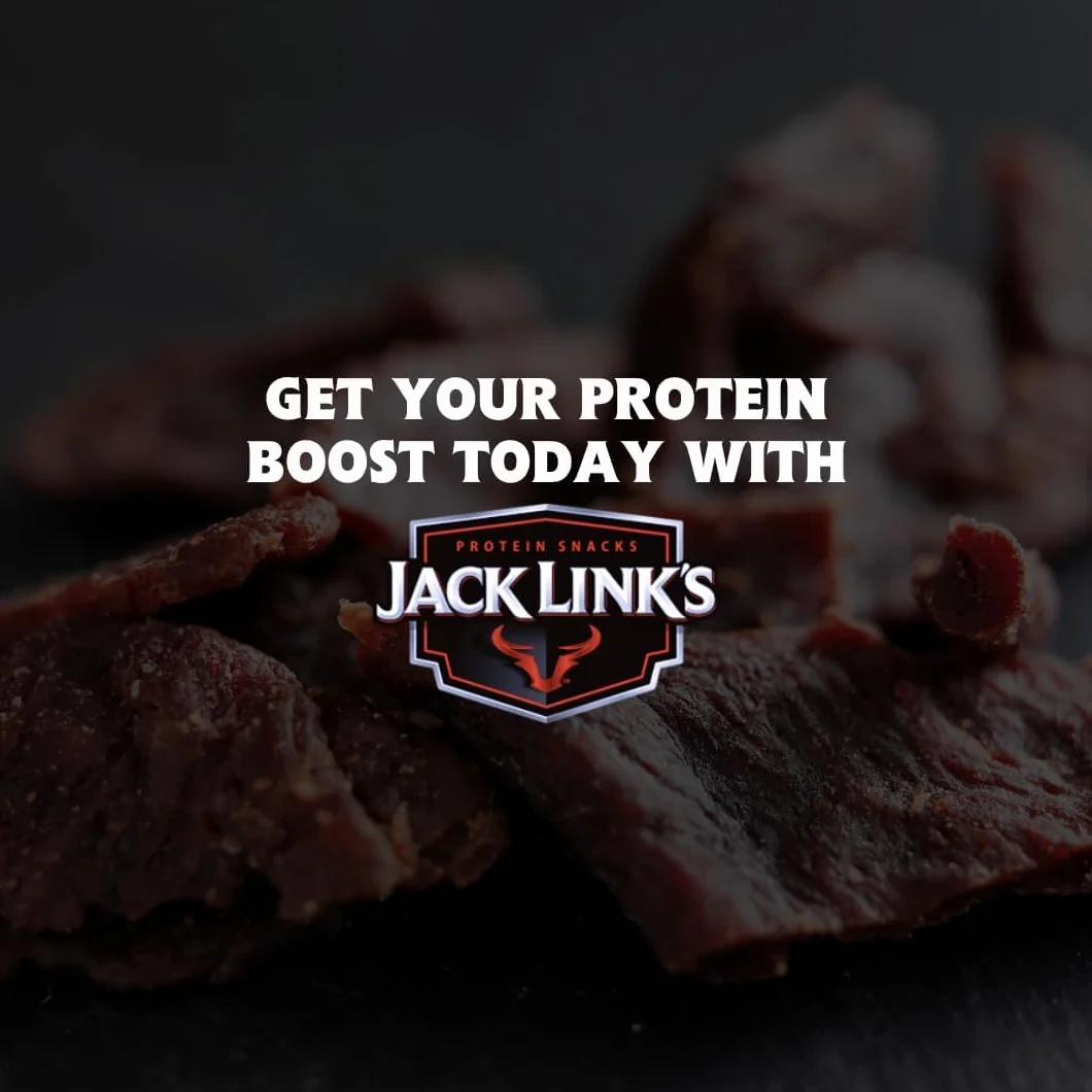 Jack Link's Original Proteinowy Baton z Wołowiny, Niskowęglowodanowe Batony Białkowe, Wysokobiałkowa Przekąska (14 x 22.5 G)