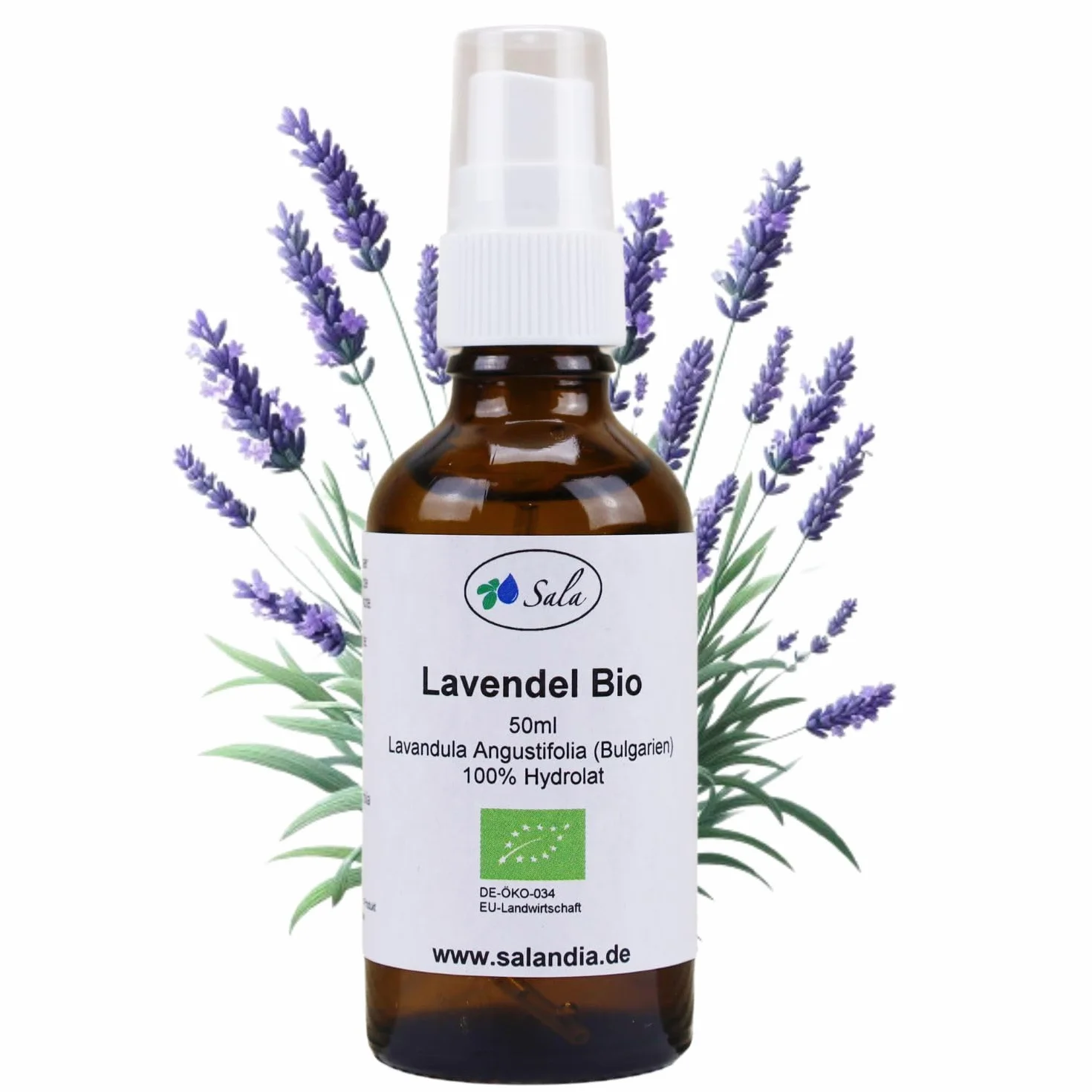 Sala Woda lawendowa bezalkoholowa bio 50 ml spryskiwacz