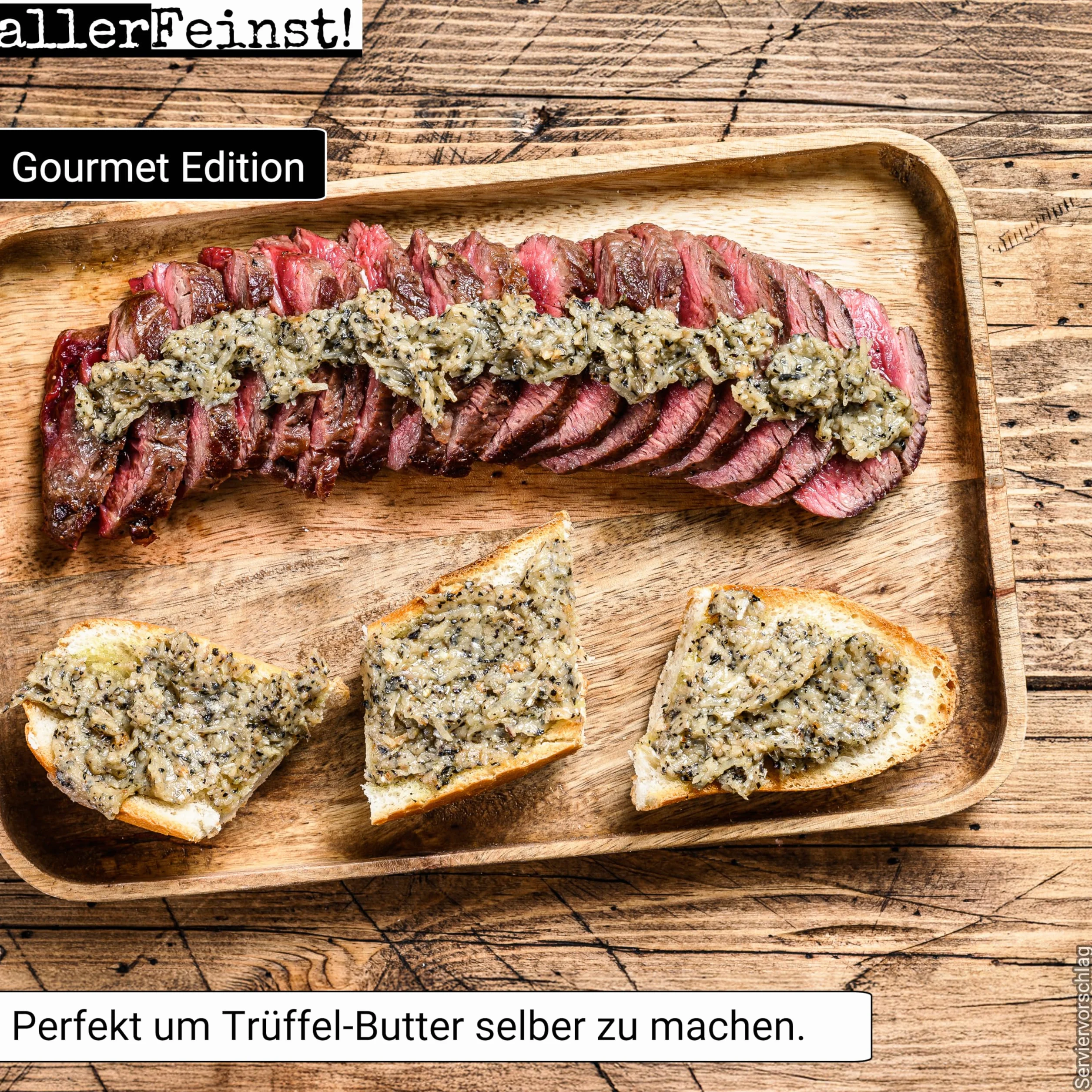 allerFeinst! - Sól truflowa premium z 5% truflą | Gourmet Fleur de Sel przyprawa truflowa | prawdziwa trufla letnia | tuber aestivum, 1 opakowanie (1 x 50 g)