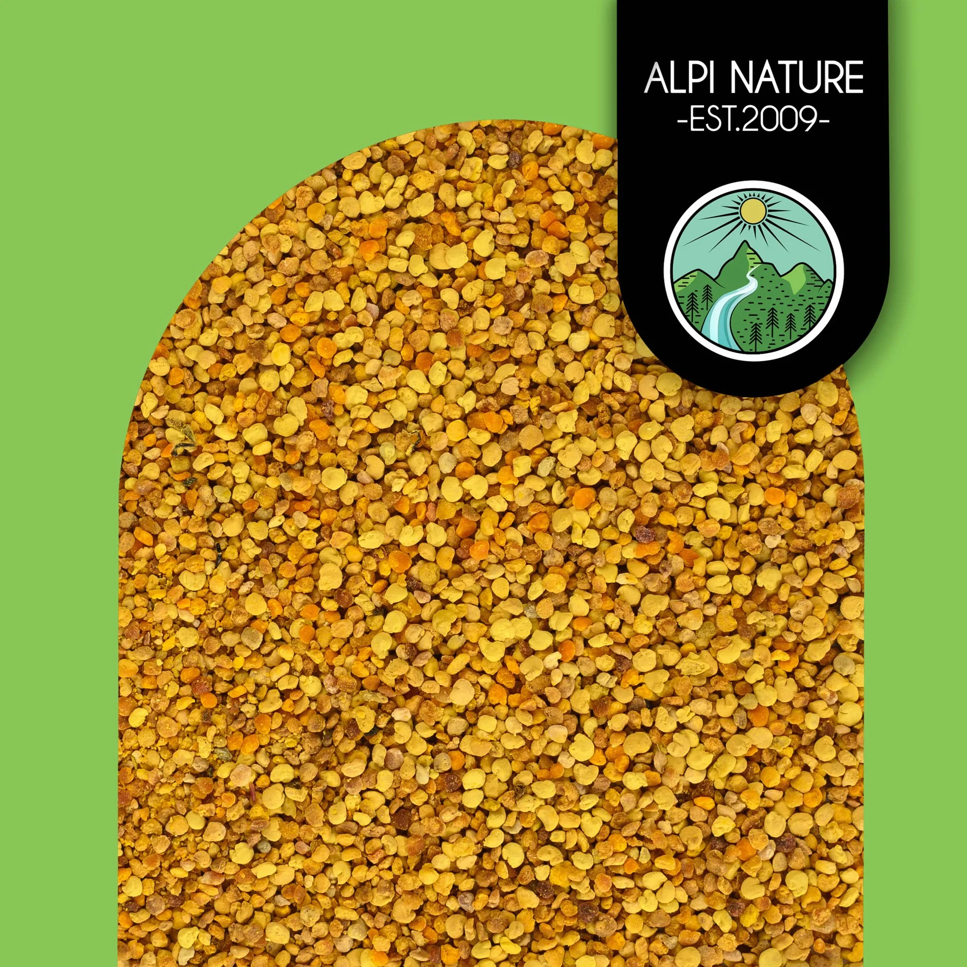 Alpi Nature Ekologiczne Granulki Pyłku Pszczelego 250g, Pyłek Pszczeli, Surowe Naturalne Granulki