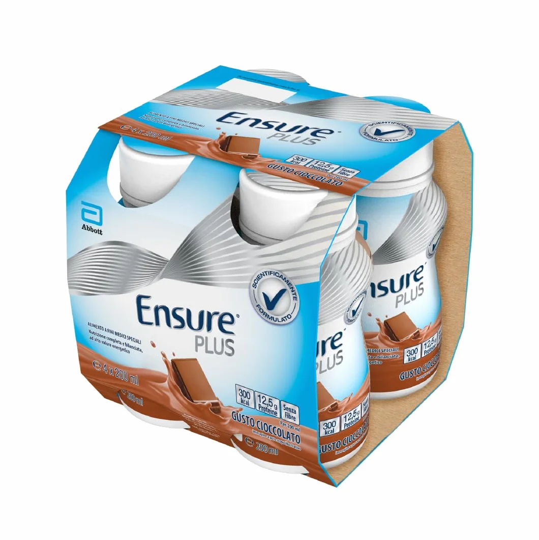 Ensure Plus Chocolate Cioccolato 4X200 ml