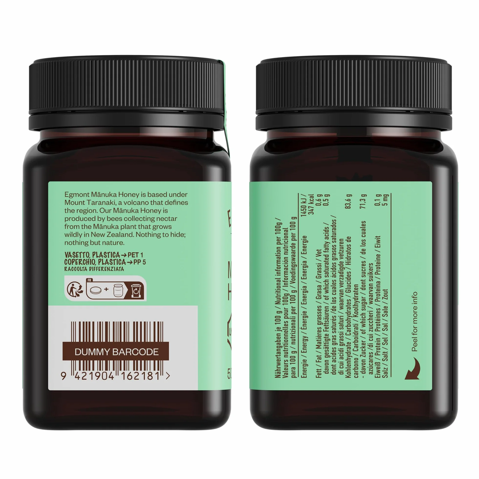 Egmont Honey Miód Manuka 280+ MGO 10+ UMF 500g certyfikowany naturalny Nowa Zelandia
