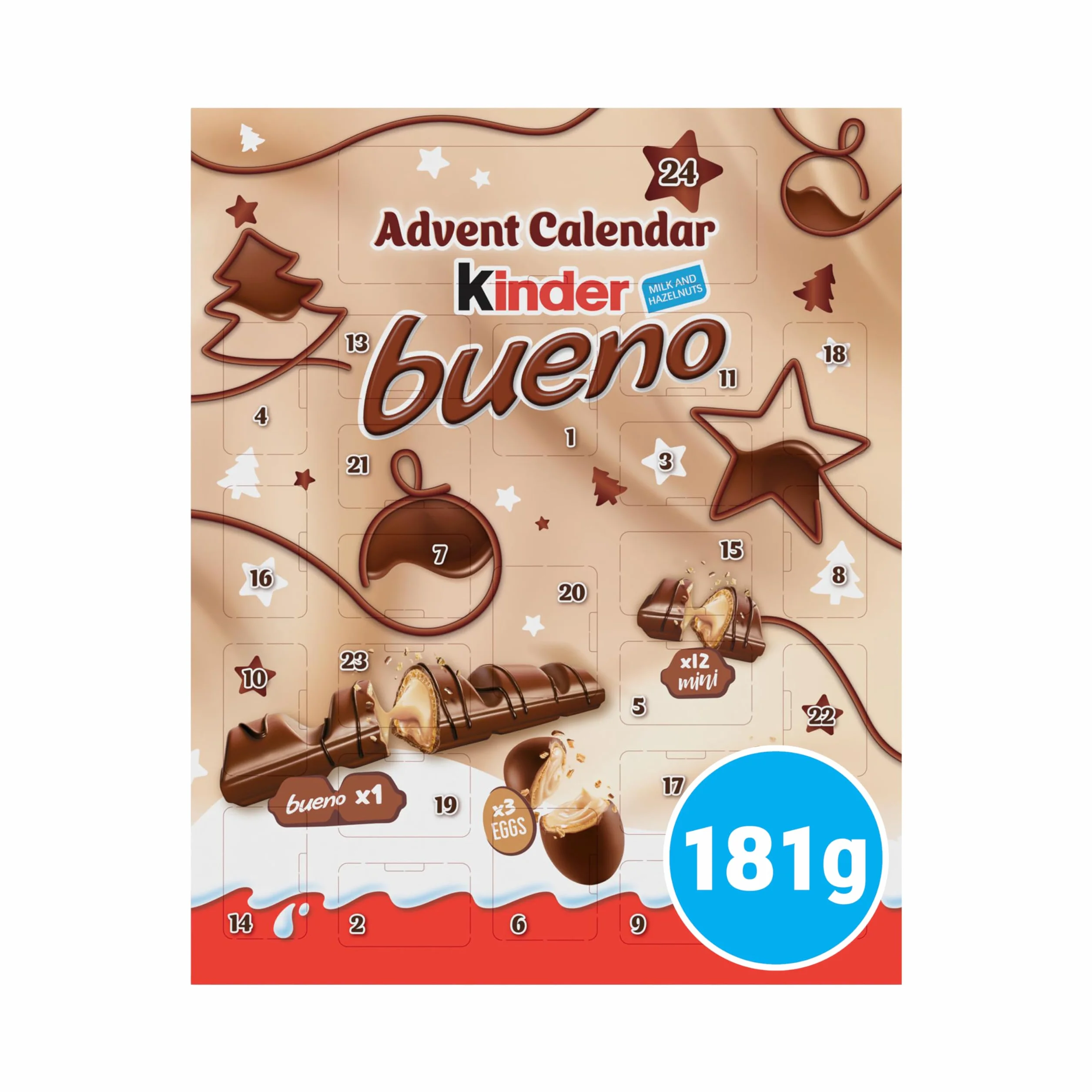 Kinder Bueno kalendarz adwentowy 181 g