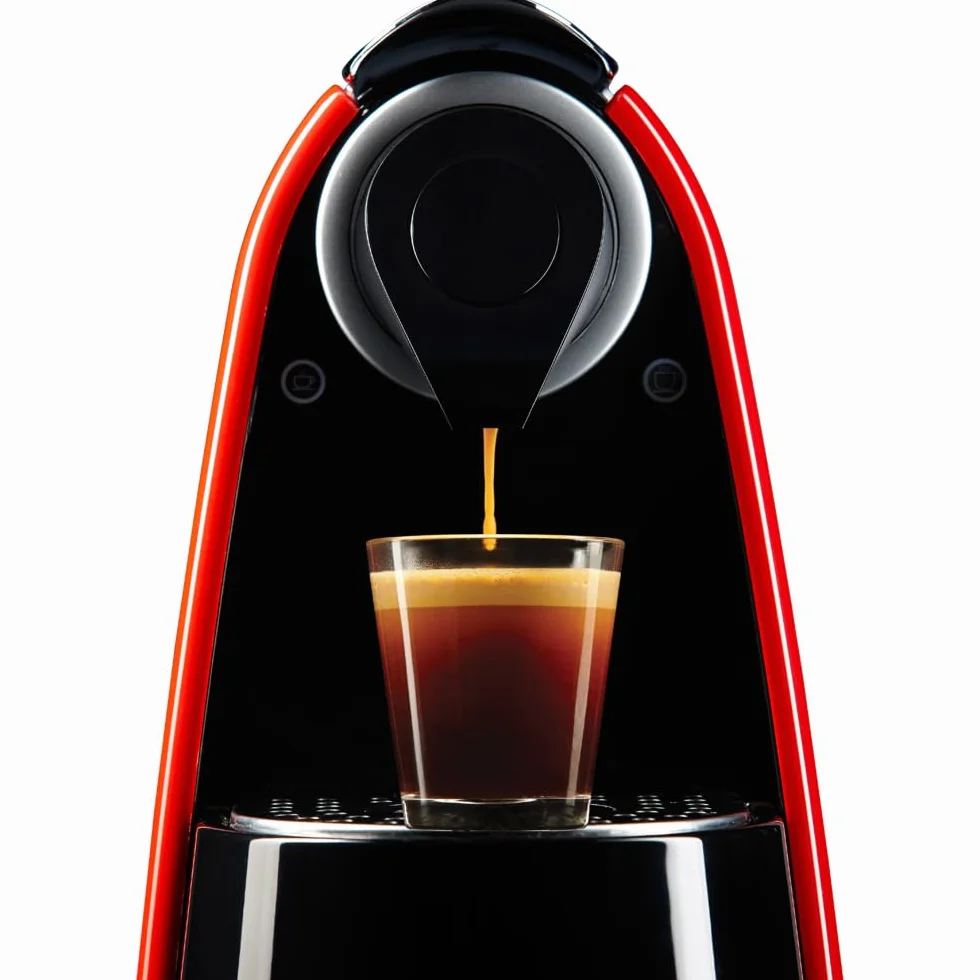 Red Espresso Rooibos Herbata Czerwony Krzew 10 Kapsułek Kompostowalnych Kompatybilna z Nespresso Naturalna Wegańska Bezglutenowa Bez Cukru
