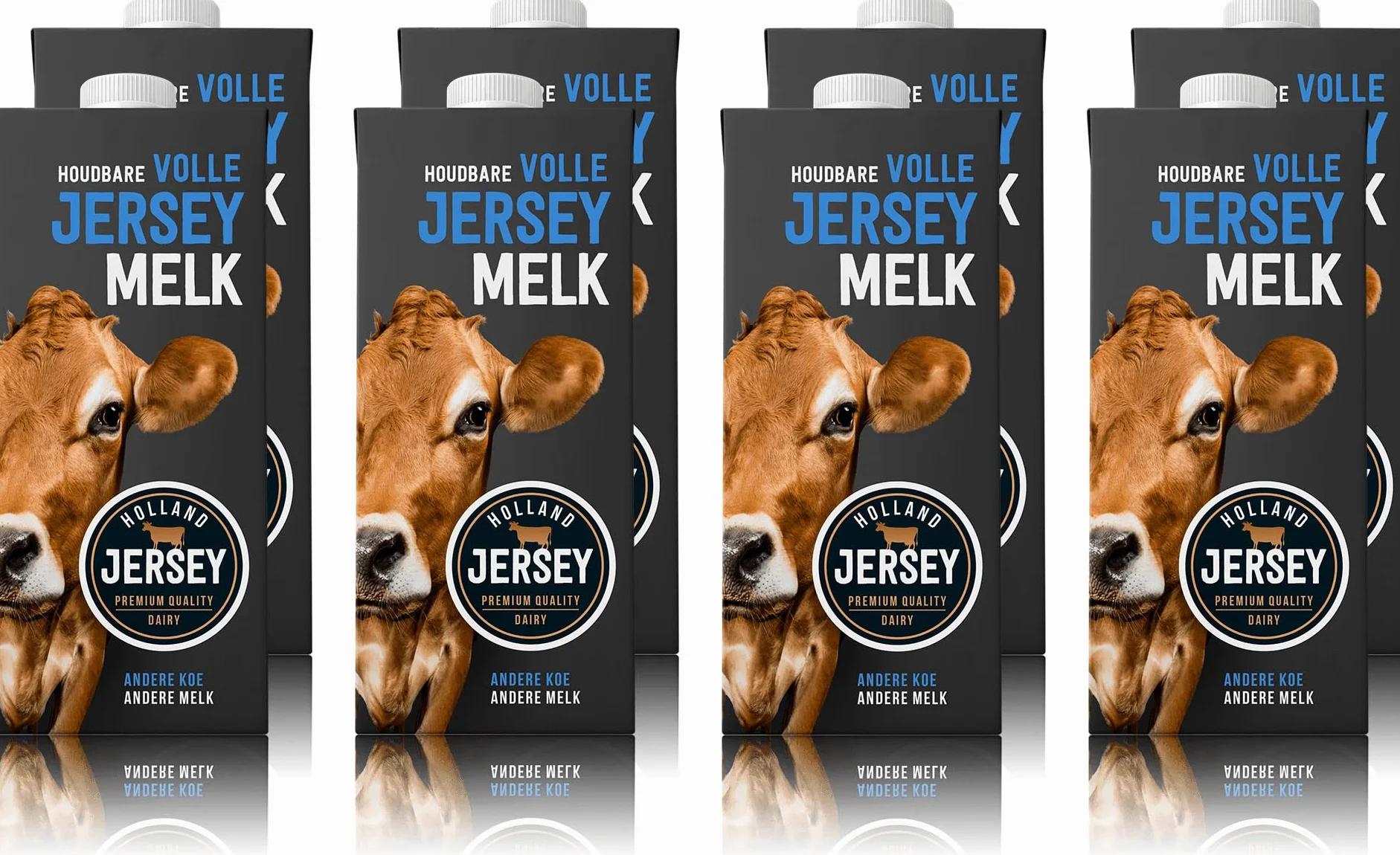 Holland Jersey Pełna trwałość Jersey Mleko 8x1 l