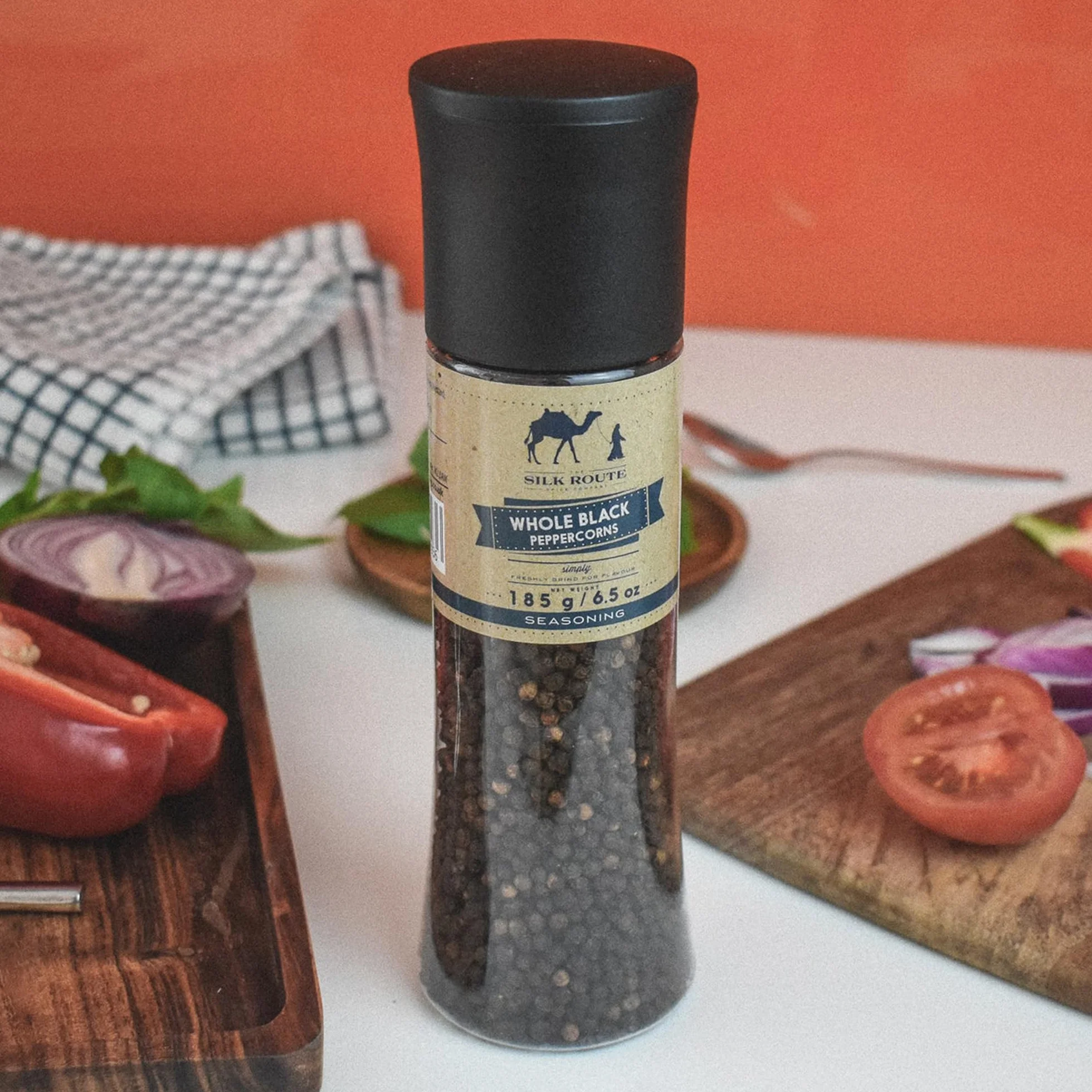 Młynek do pieprzu czarny 185 g