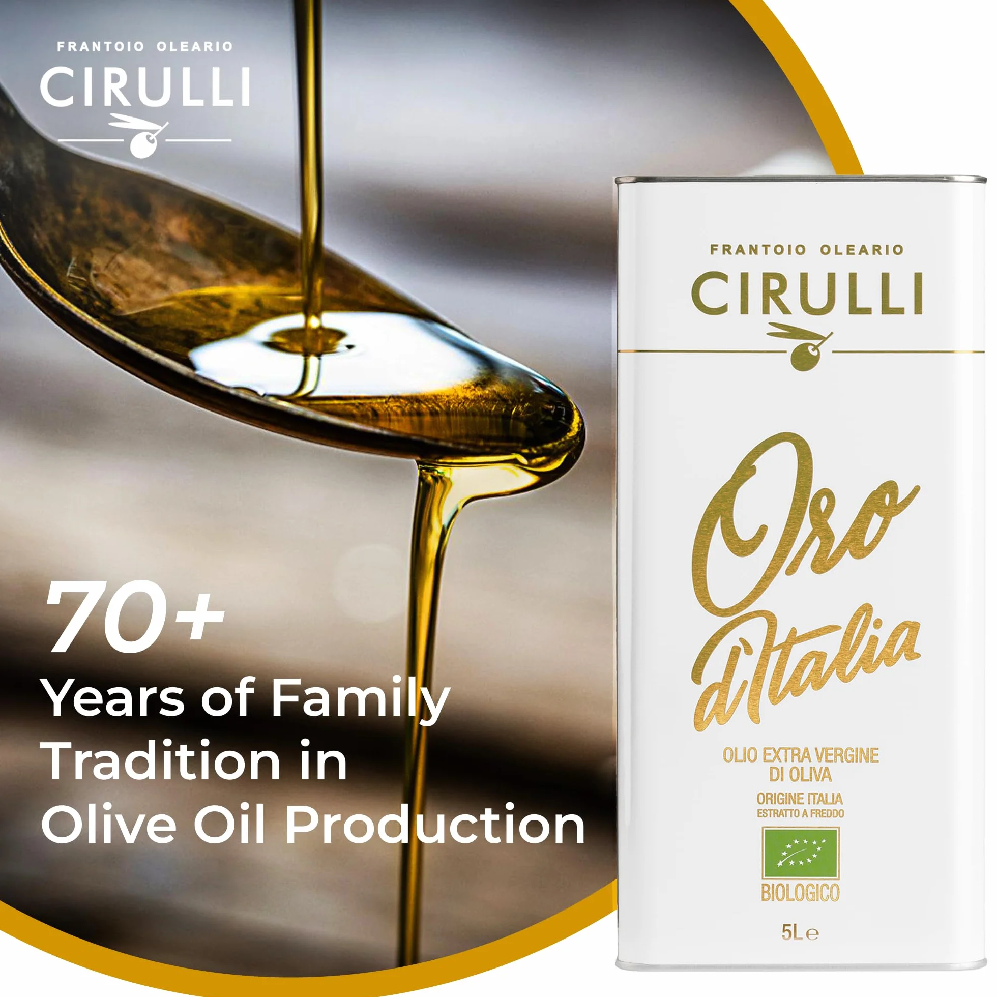 Olio Extravergine di Oliva Pugliese 5 L