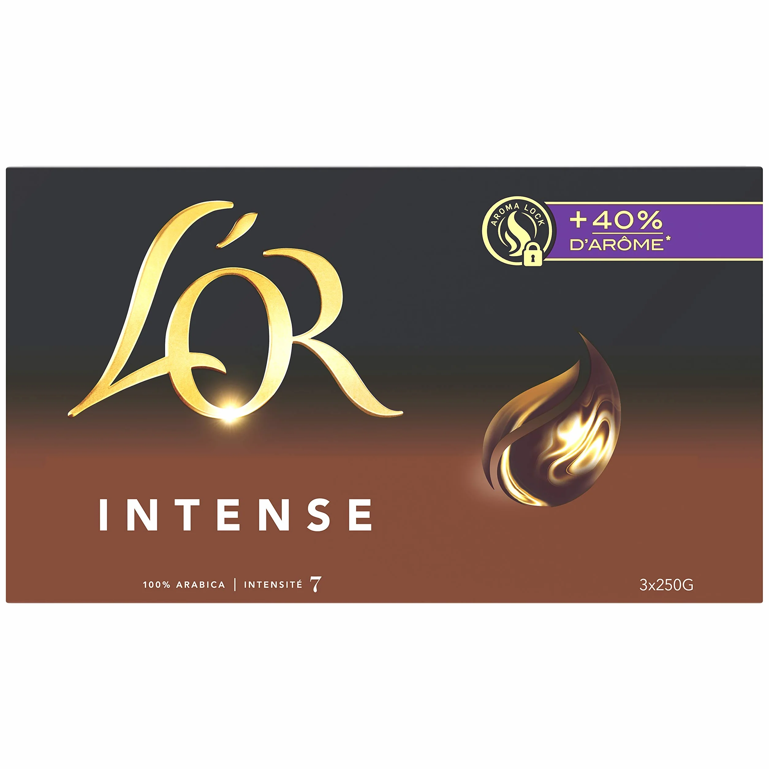 L'Or Coffee Mielona Intense, 3 x 250 g