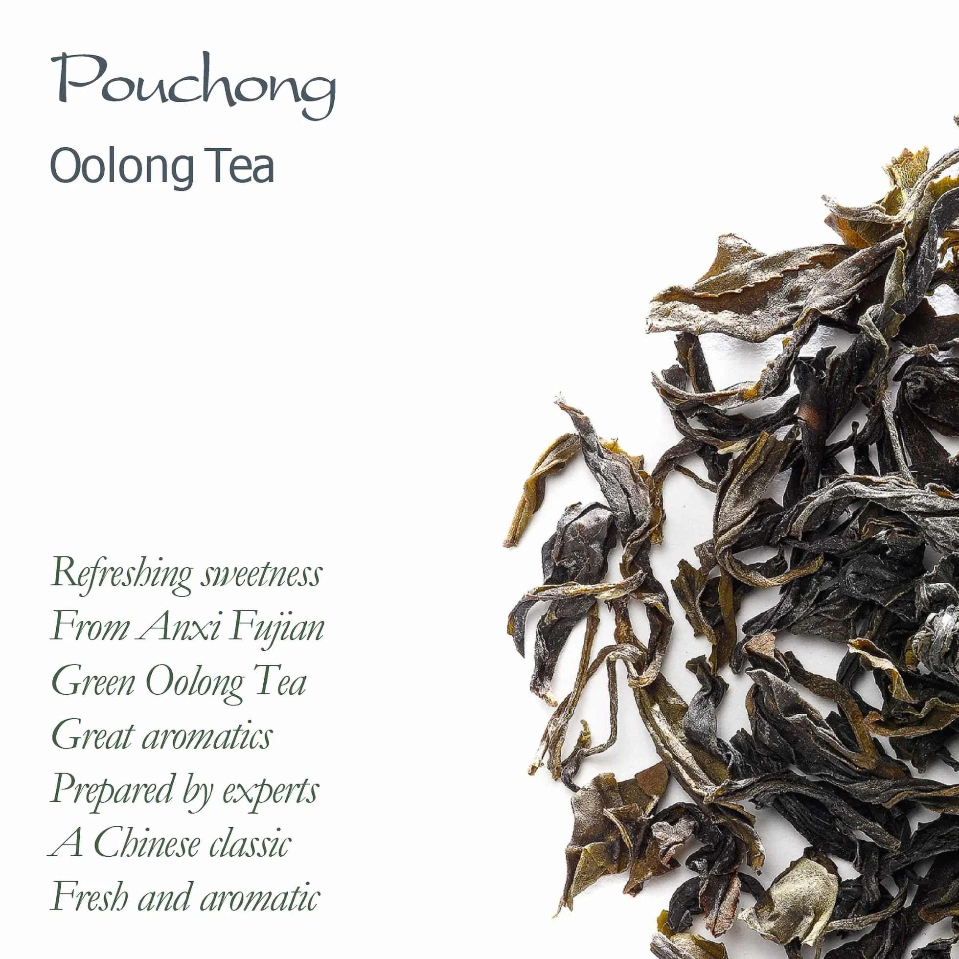 Wen Shan Pouchong Oolong Tea - Bao Zhong Traditional Tea Taiwan - Rich Floral Taiwanese Oolong Baozong - Pao Chong From Wenshang 50g
