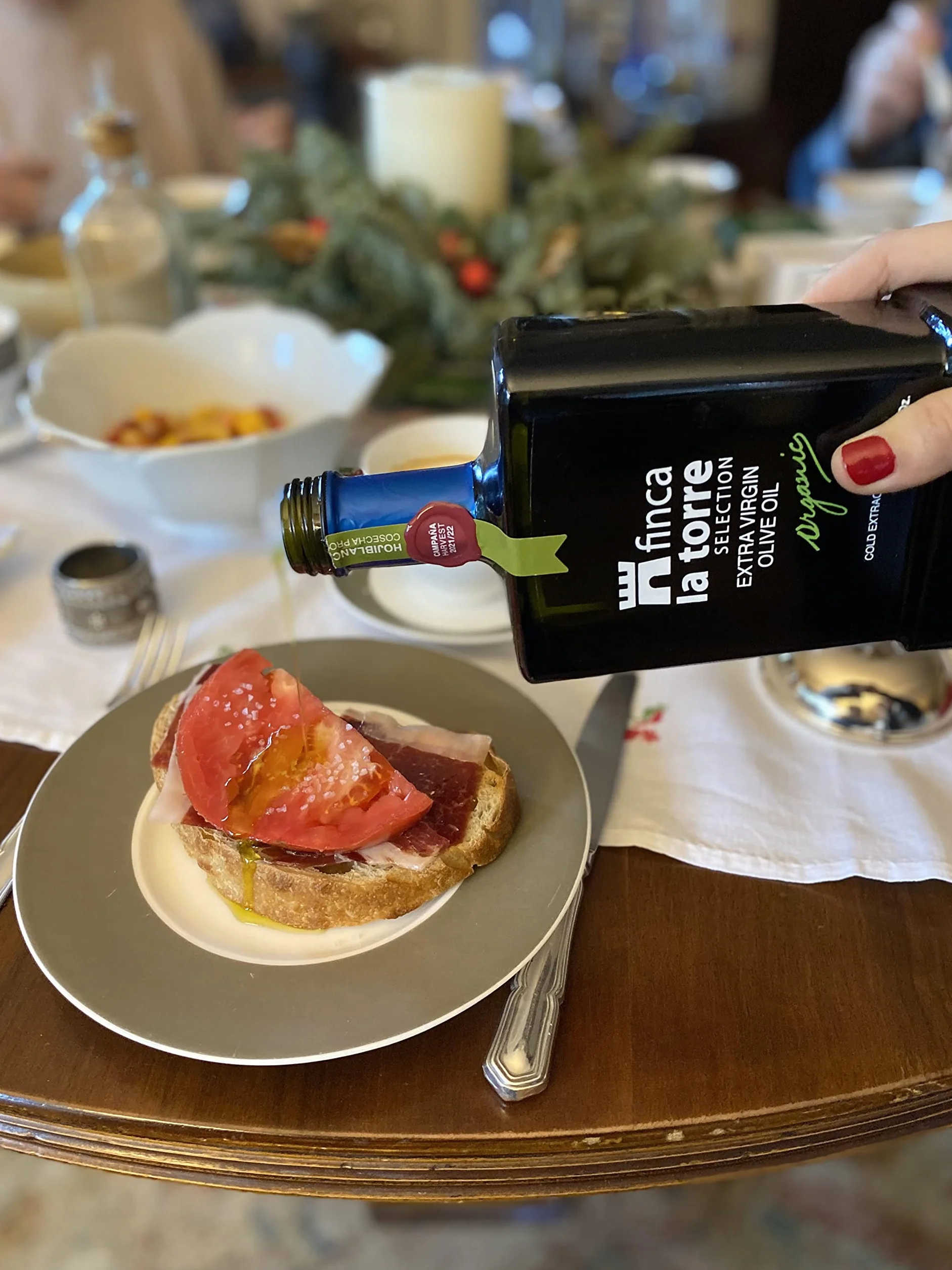 Finca La Torre Selección naturalna oliwa z oliwek Extra Hojiblanca BIO, butelka 0,5 l