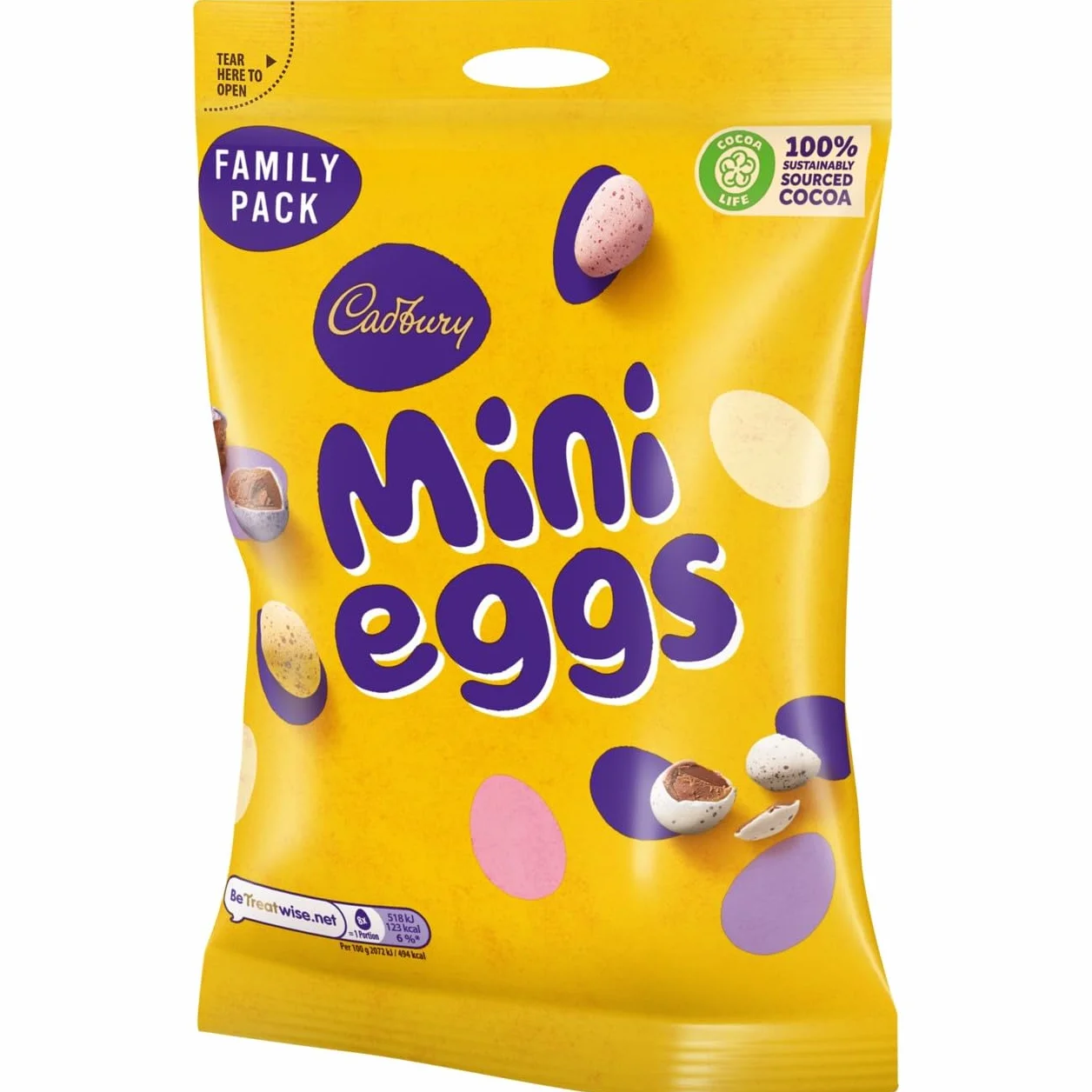 Cadbury Dairy Milk Chocolate Mini Eggs Bag, 270g