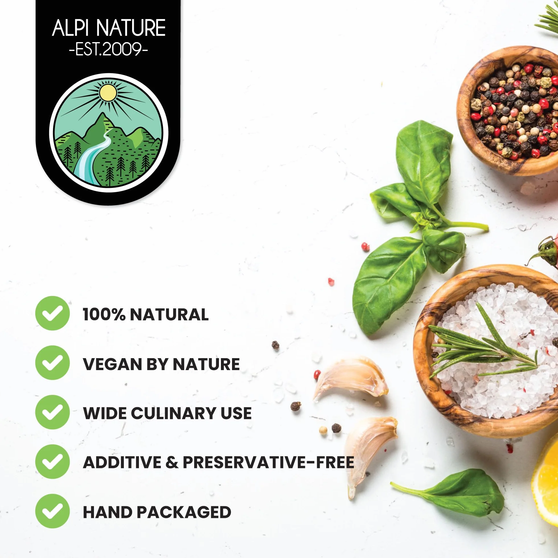 Alpi Nature Proszek Cebulowy 1kg, Mielona Suszona Cebula, Proszek Cebulowy do Gotowania