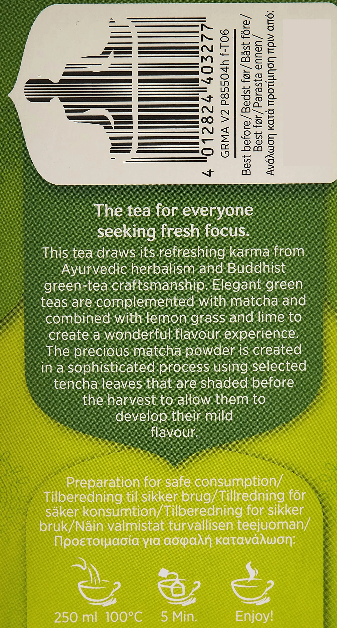 YOGI TEA Zielona matcha cytrynowa, 17 saszetek