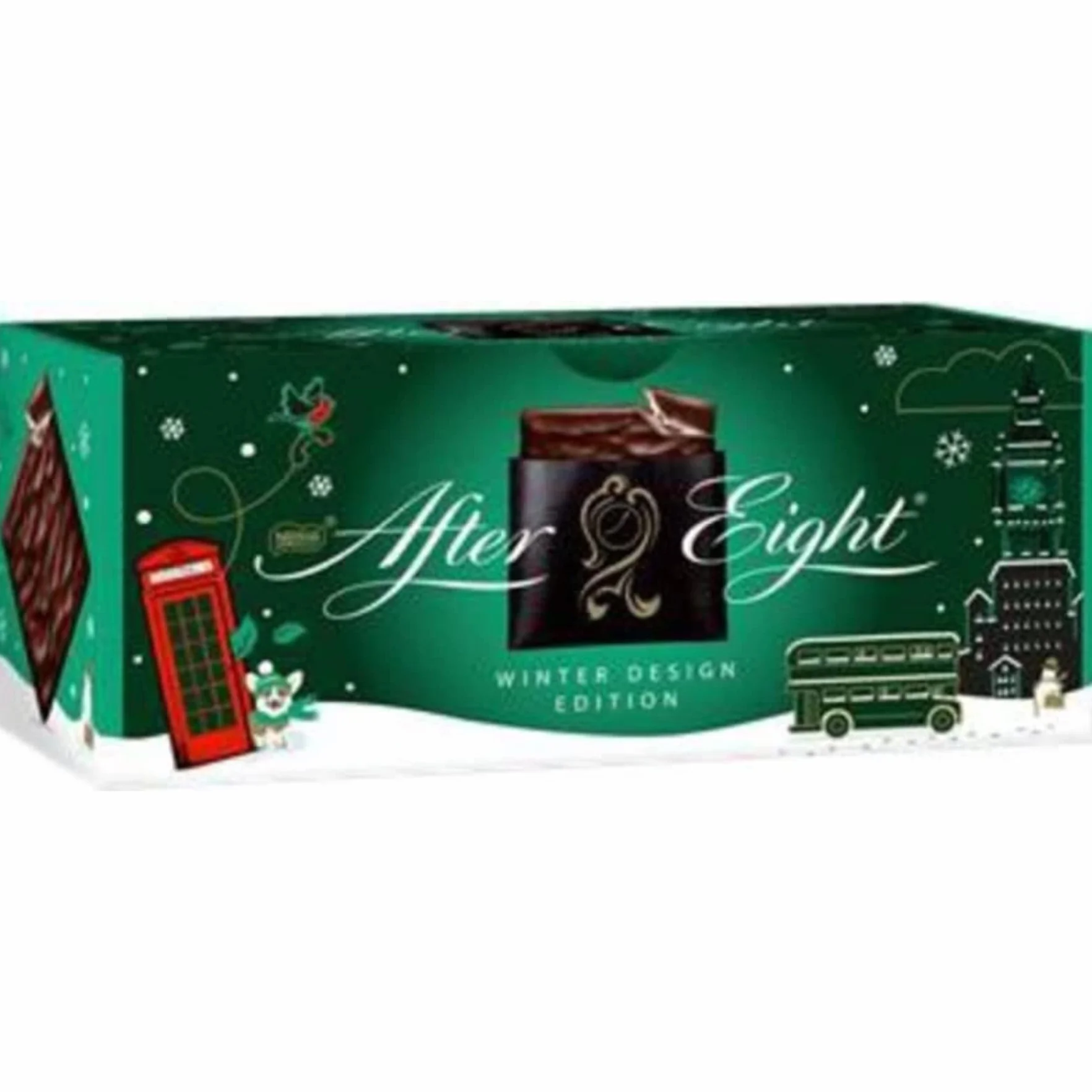 After Eight Drobne liście, topiąca się czekolada z miętą, 200 g