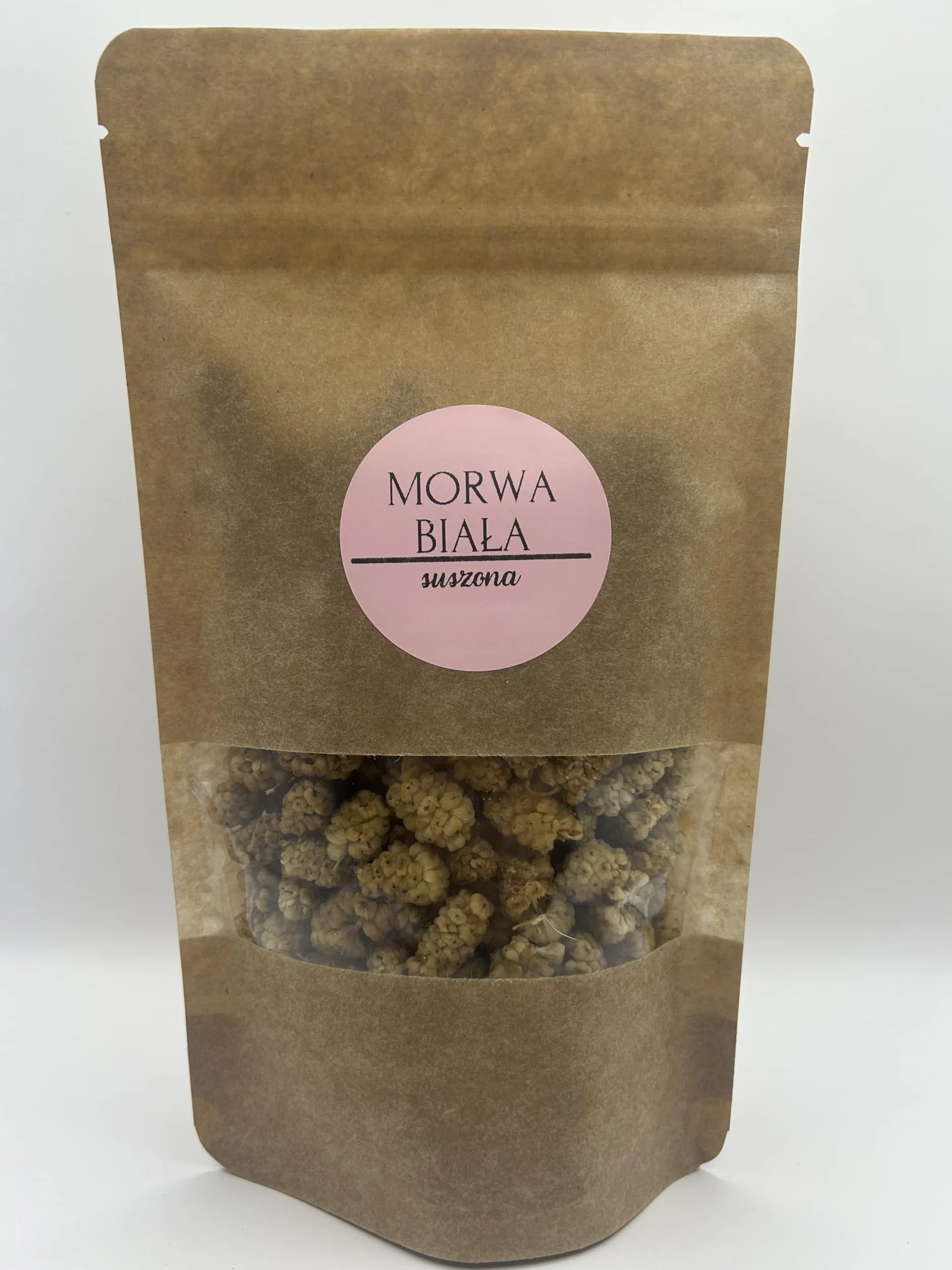 MORWA BIAŁA NATURALNA 0,5 KG BEZ PESTEK SUSZONE OWOCE DELIFRUITS