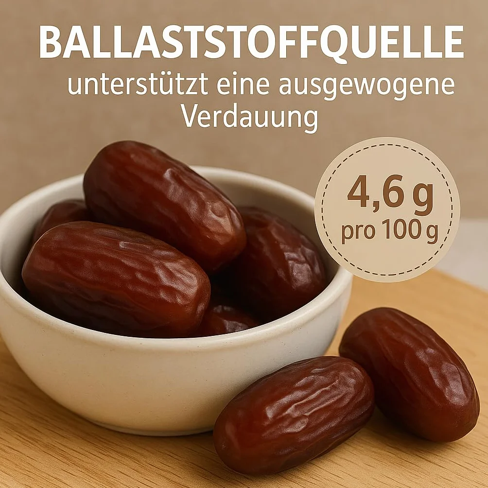 POSH Suszone owoce, daktyle bez pestek, naturalne, brązowe, bogate w energię przekąski pieczenie 1 kg