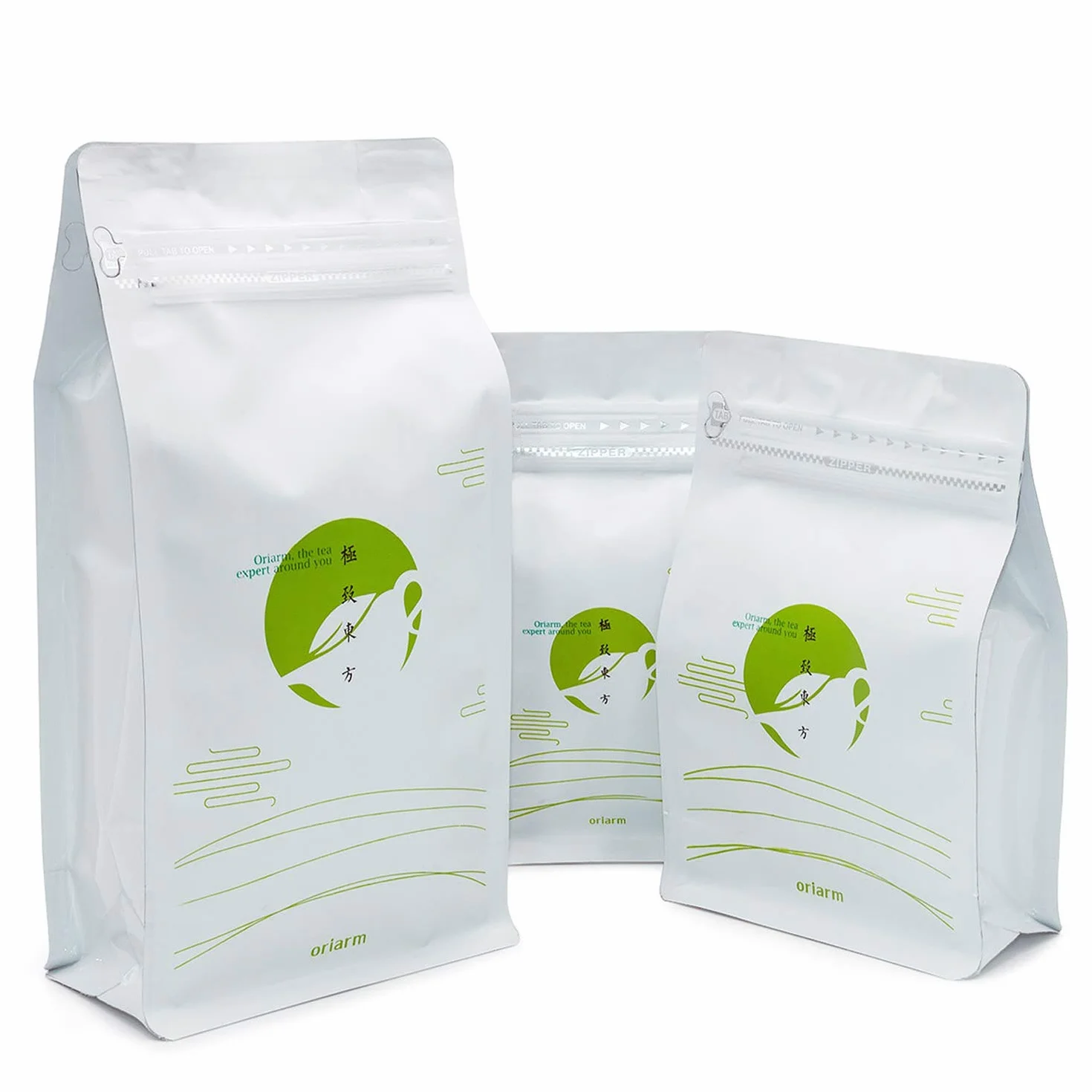 Oriarm Dragon Well Chiński Zielona Herbata 100g - Xihu Longjing Green Tea Loose Leaf Mingqian Special Grade