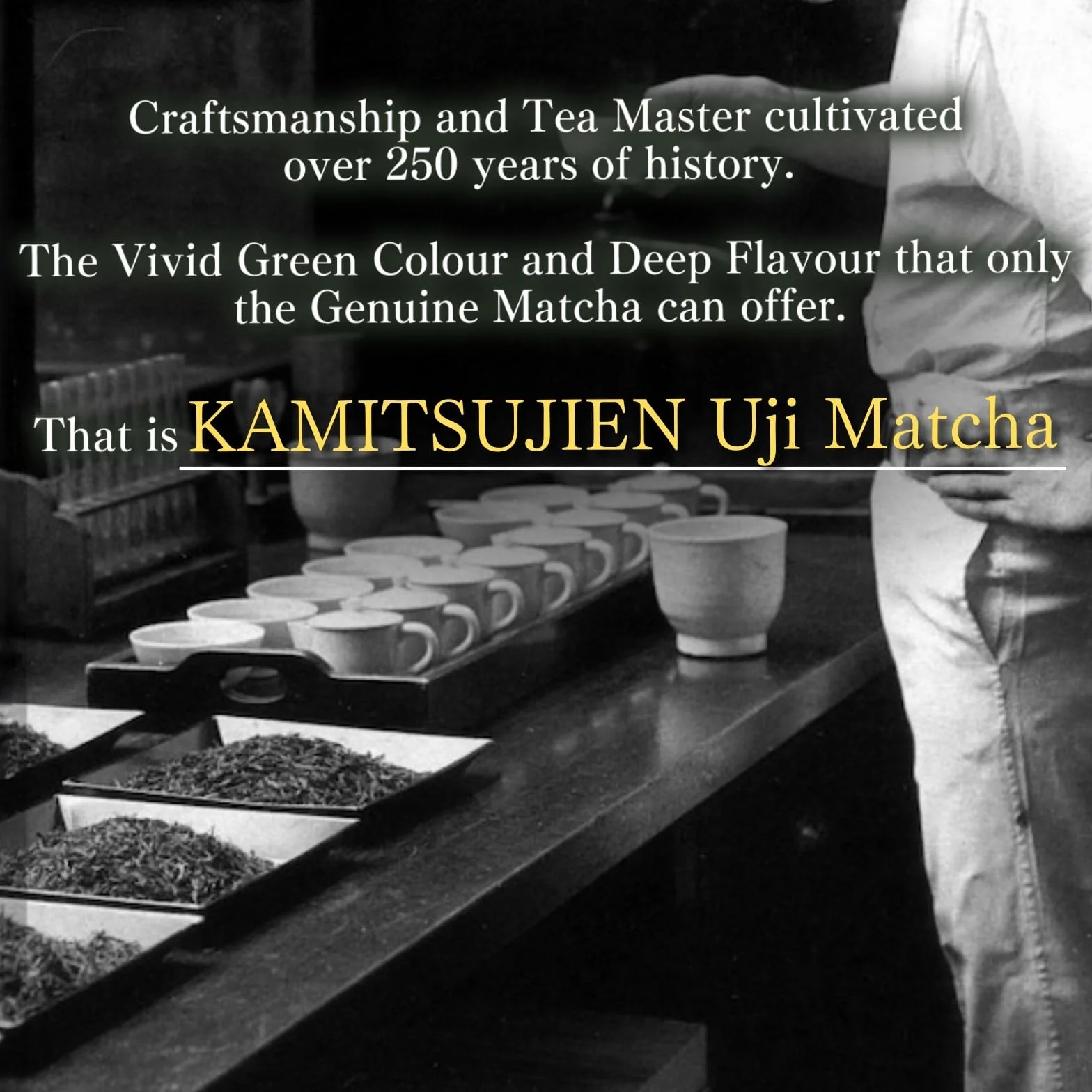 Kamitsujien Matcha Ceremonialna 30 g z Uji Kyoto – 100% Japońska Matcha do Herbaty, Latte i Deserów