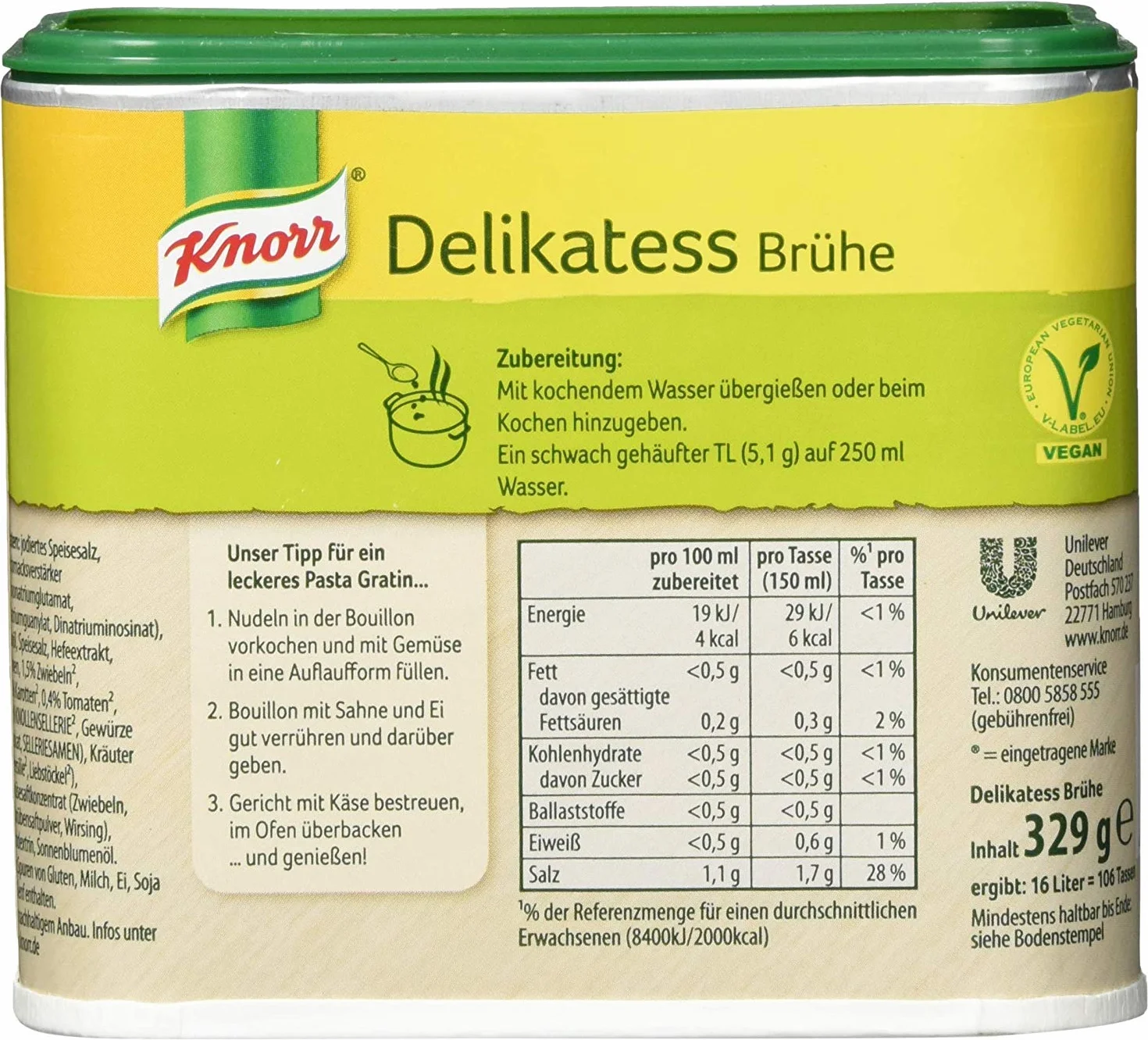 Knorr Delikatess bulion 329 g