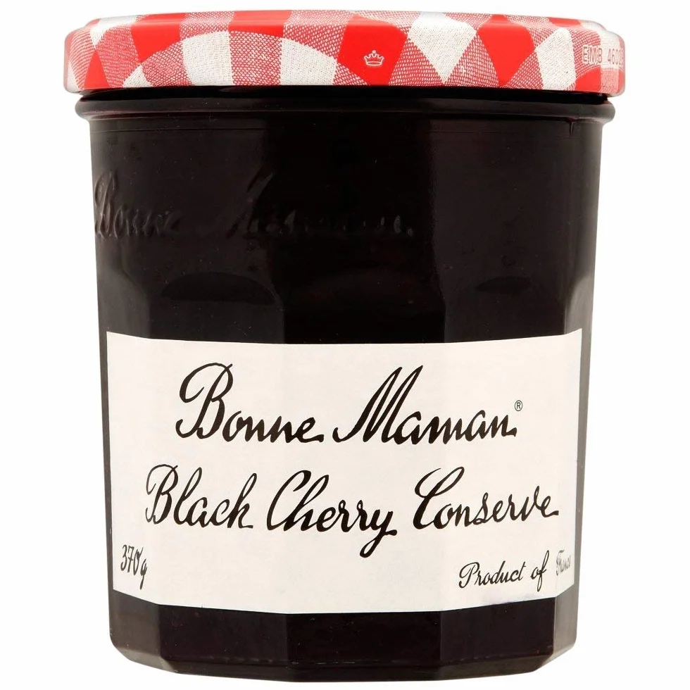 Bonne Maman Konserwowanie czarnych wiśni (370 G)
