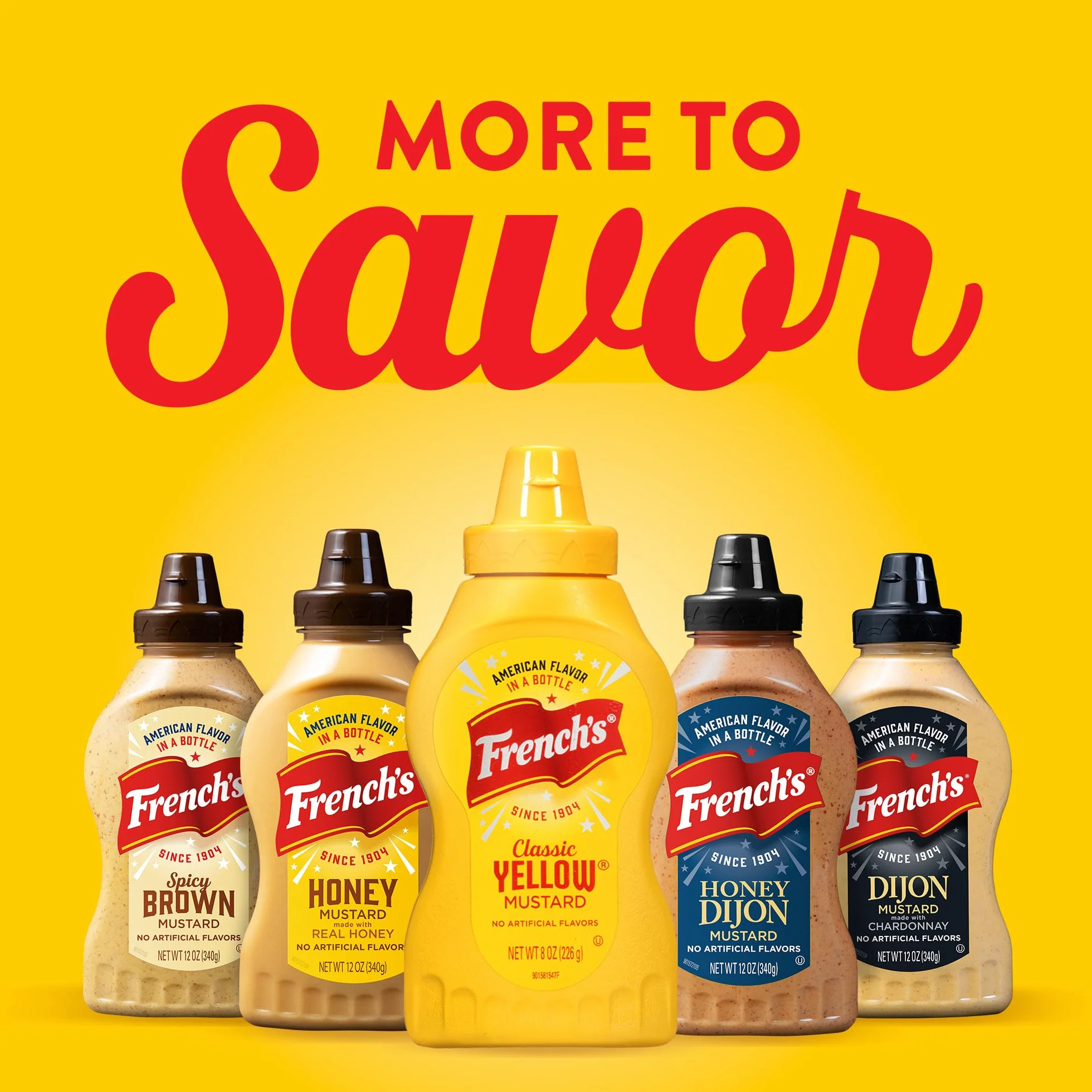 French's Yellow Mustard Musztarda, 227 g