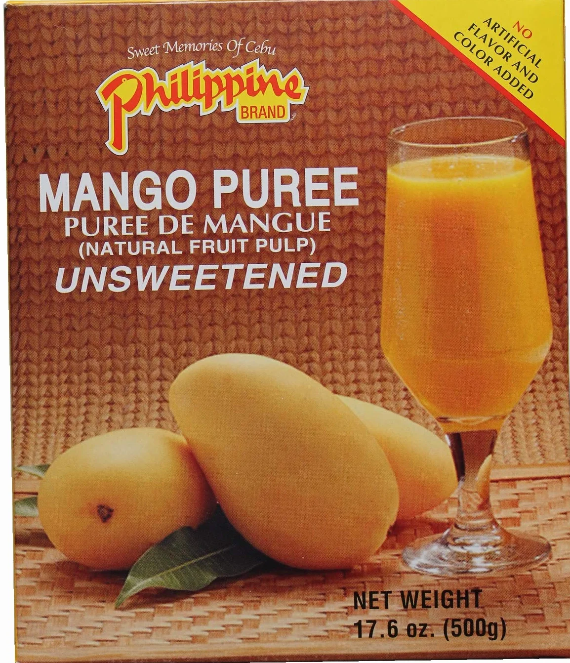 Philippine Brand Mango Fruchtmark niesłodki 500 g