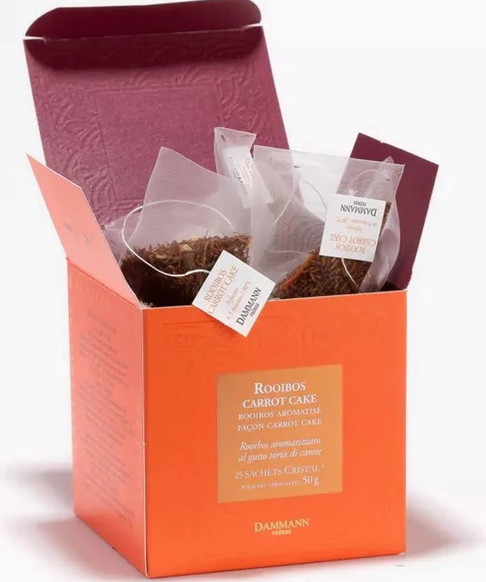 Dammann Rotbusch Carrot Cake 25 Cristal worki