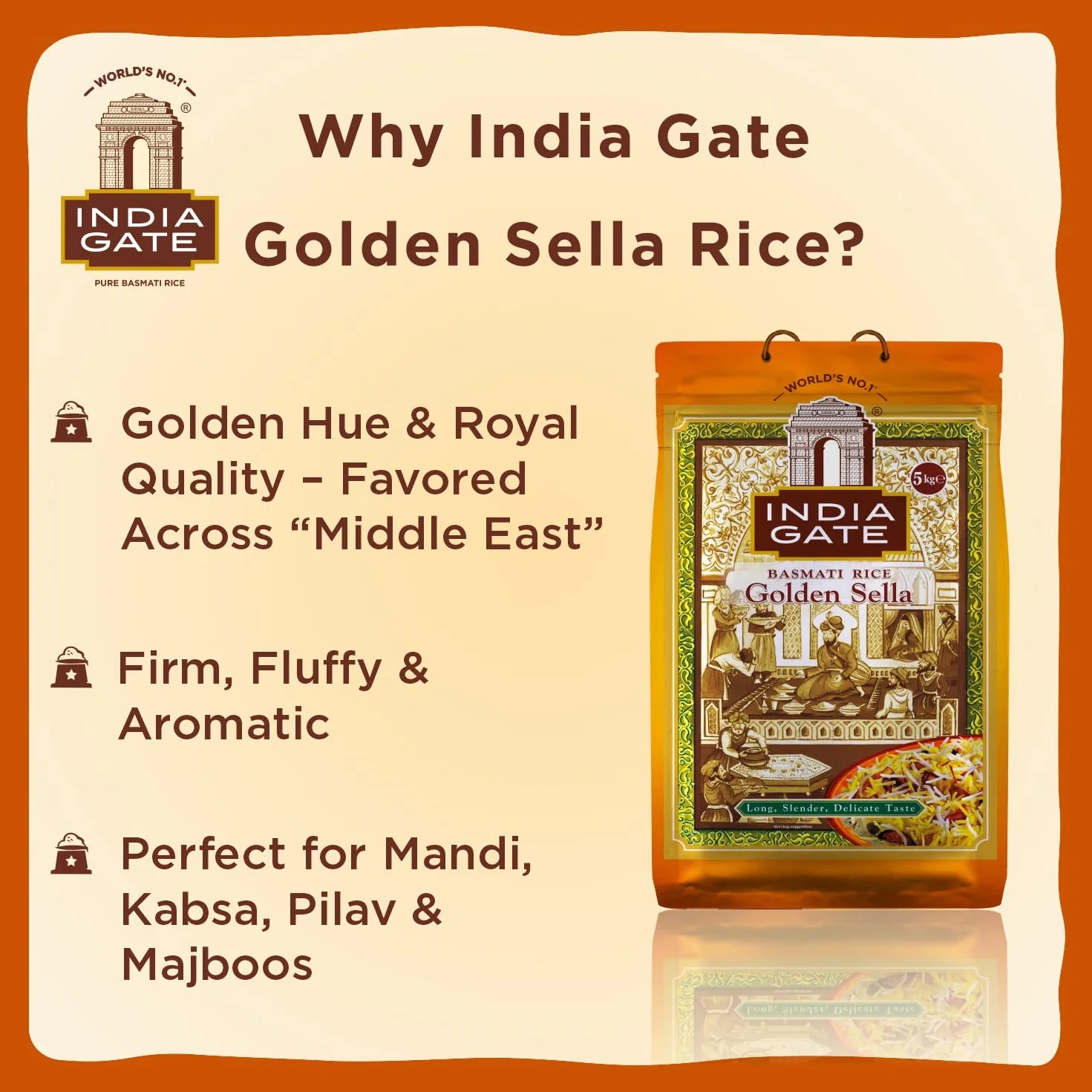 Ryż basmati Chef Special India Gate 5kg