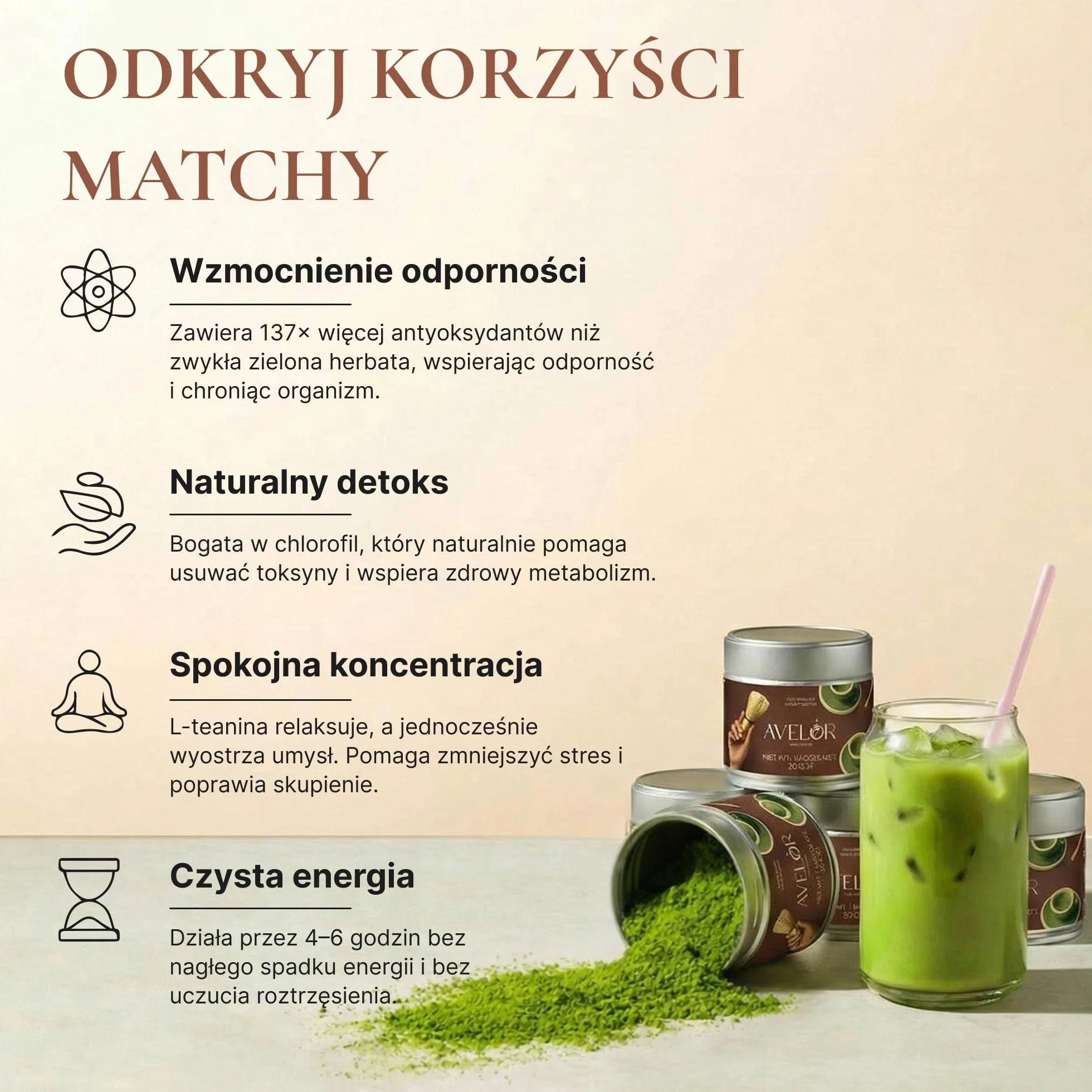 Premium Matcha IKI – Czysta Matcha w proszku (30g) – Jakość Premium – Oryginalna zielona herbata Matcha – Pierwszy zbiór – 100% naturalna i przebadana laboratoryjnie