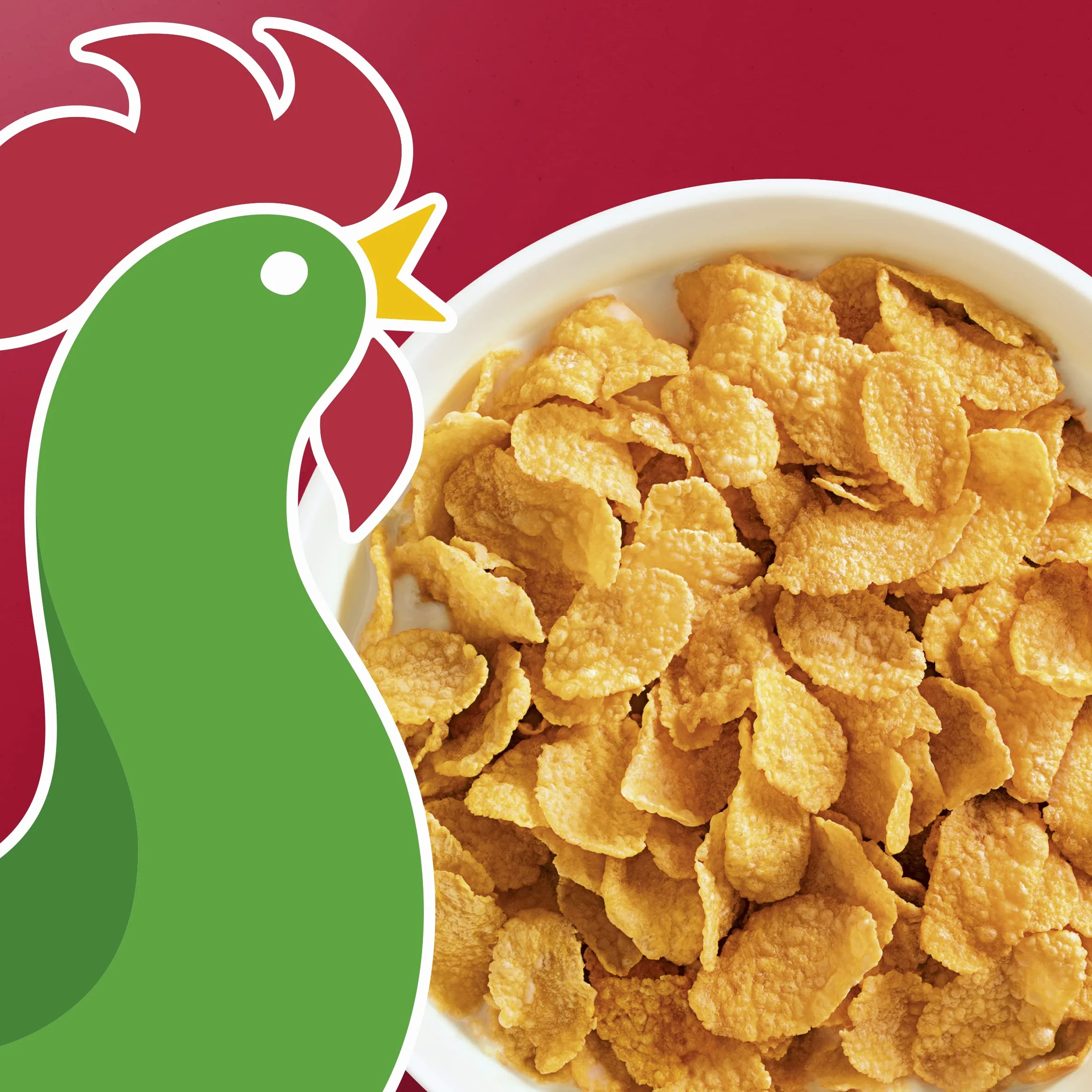 Kellogg's Corn Flakes Cerealien | klasyczne płatki kukurydziane, opakowanie pojedyncze (1 x 1 kg)